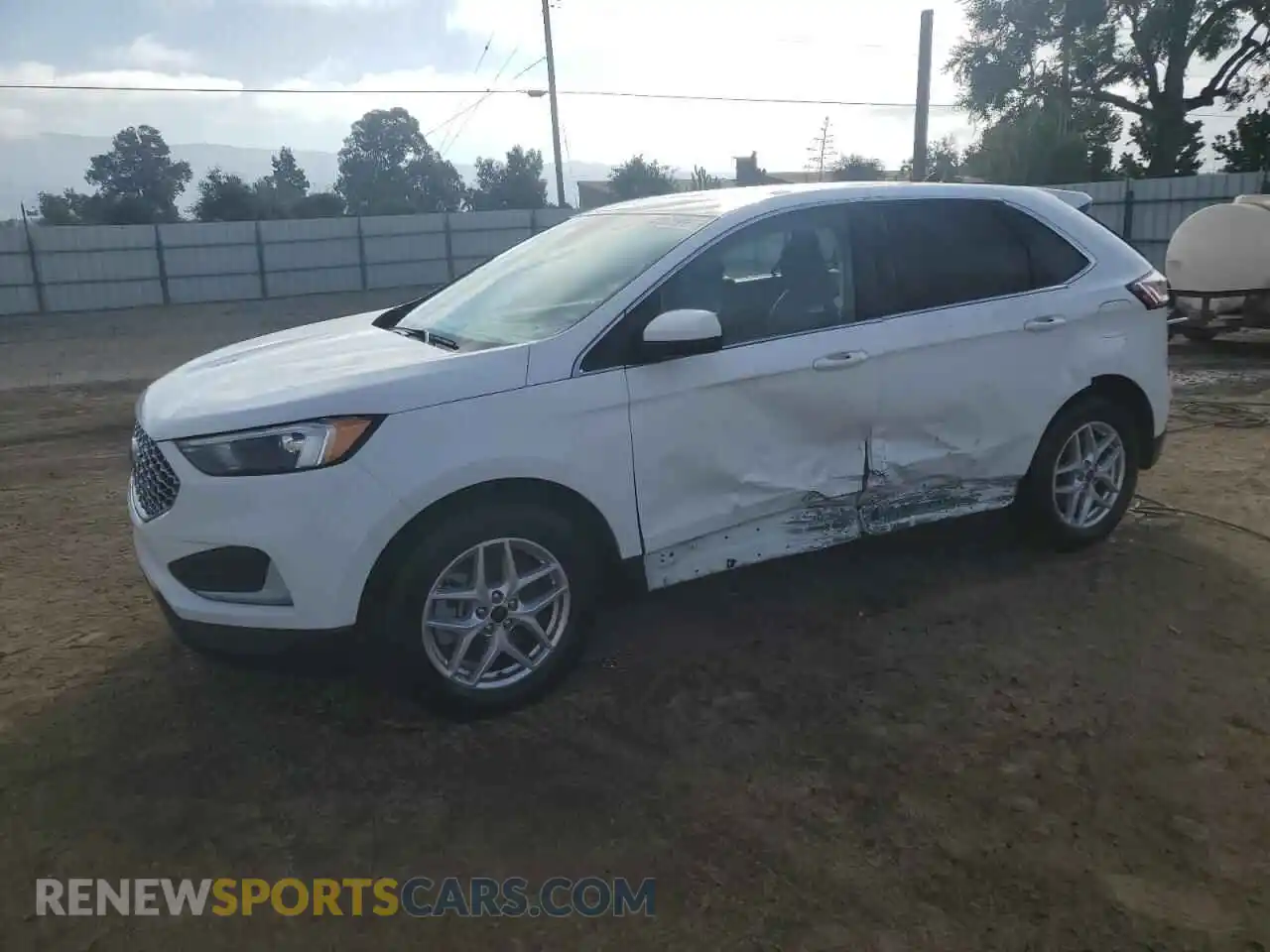 1 Photograph of a damaged car 2FMPK4J9XRBA89080 FORD EDGE 2024