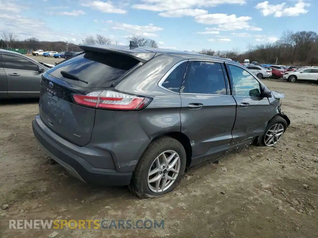 3 Photograph of a damaged car 2FMPK4J9XRBB00160 FORD EDGE 2024
