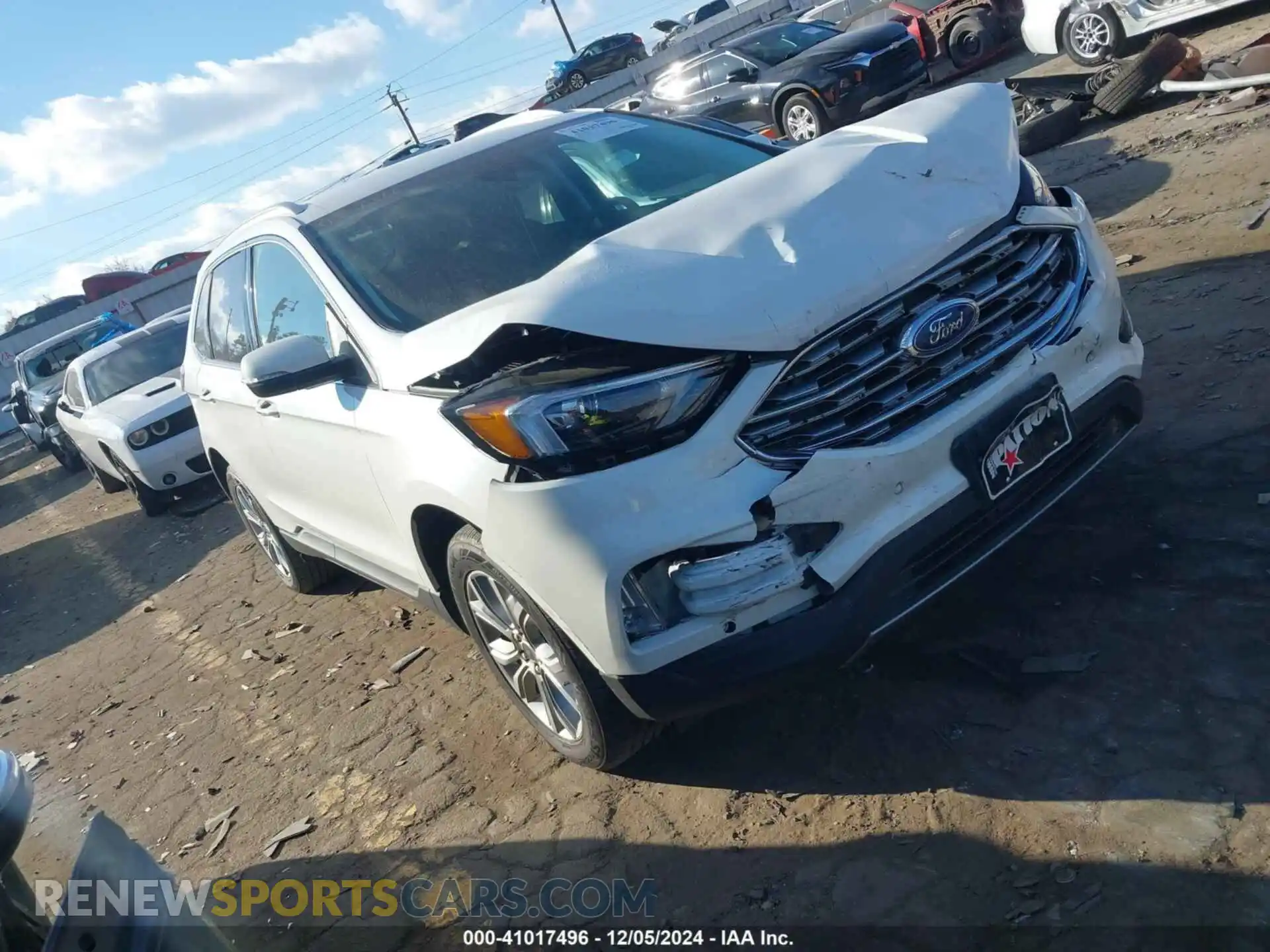 1 Photograph of a damaged car 2FMPK4K90RBA05556 FORD EDGE 2024