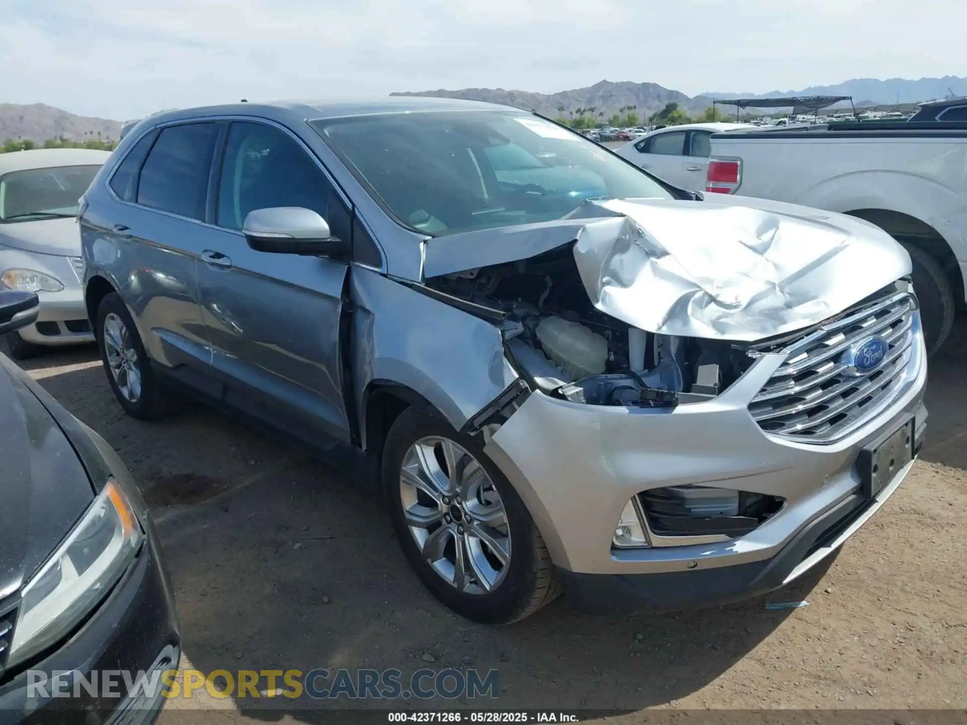 1 Photograph of a damaged car 2FMPK4K90RBA89295 FORD EDGE 2024