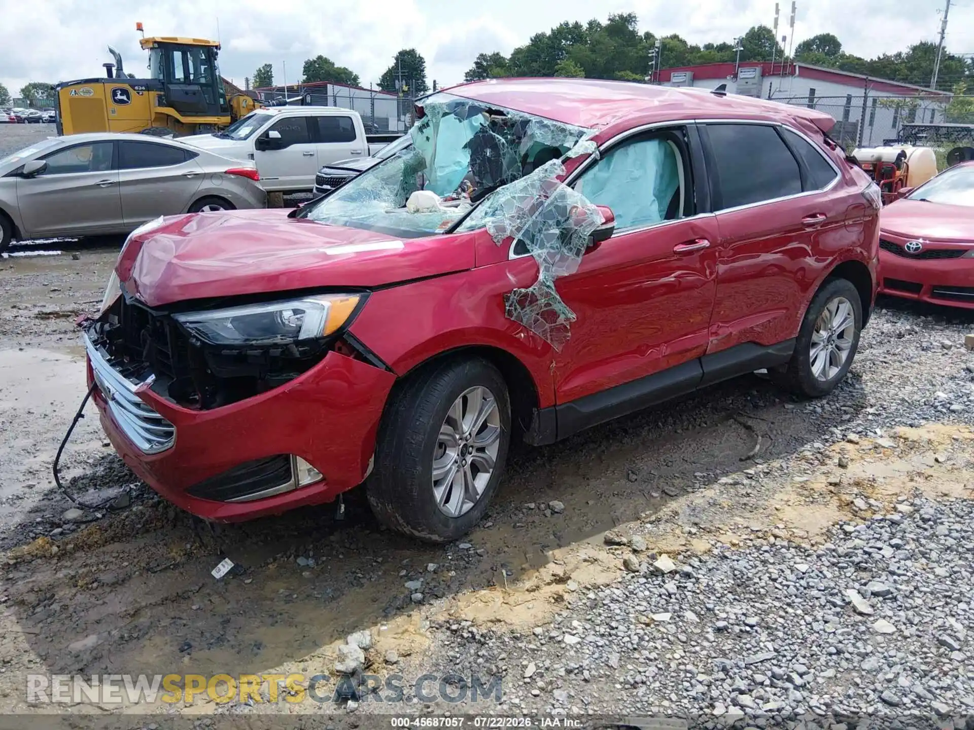 2 Photograph of a damaged car 2FMPK4K90RBA90074 FORD EDGE 2024