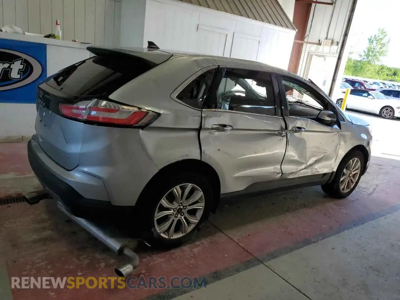 3 fotografías del automóvil dañado 2FMPK4K91RBA52255 FORD EDGE 2024