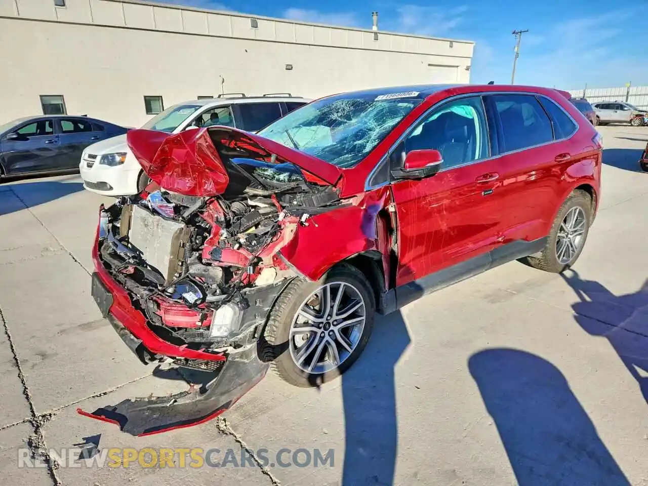 1 Photograph of a damaged car 2FMPK4K92RBA00455 FORD EDGE 2024