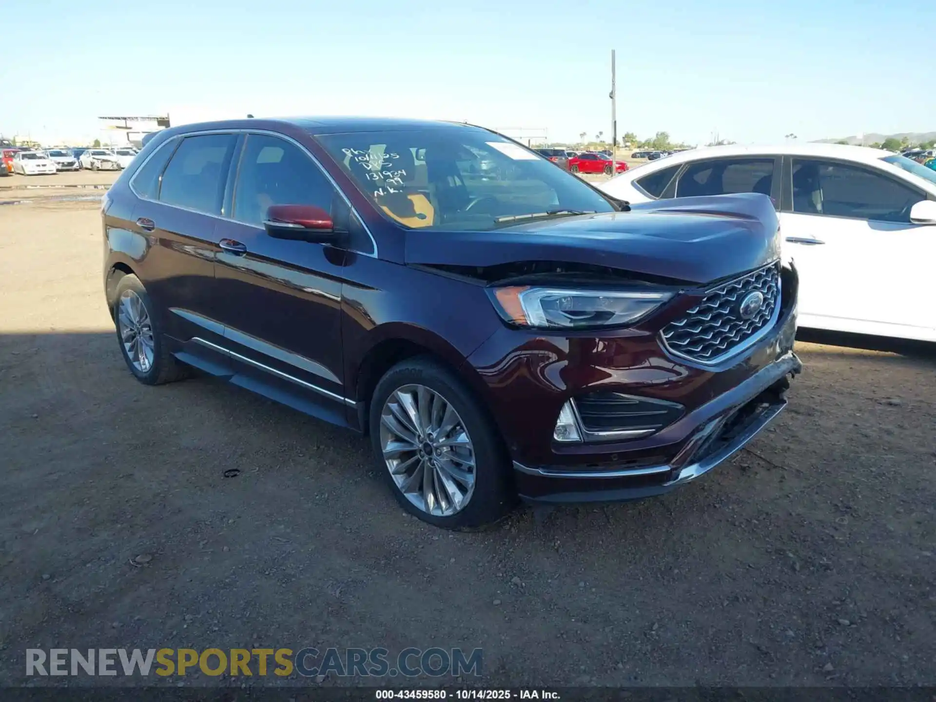 1 Photograph of a damaged car 2FMPK4K92RBA63359 FORD EDGE 2024