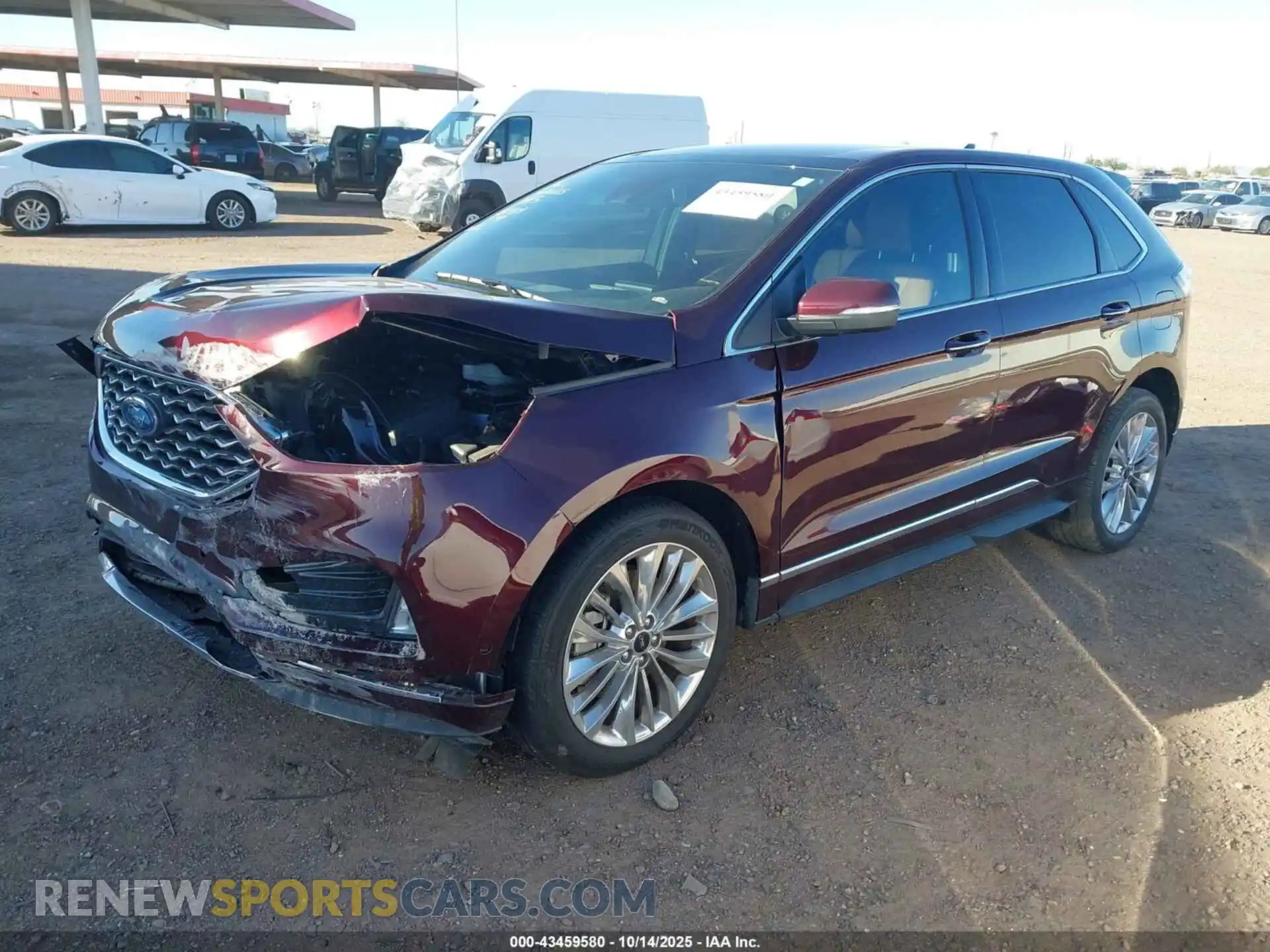 2 Photograph of a damaged car 2FMPK4K92RBA63359 FORD EDGE 2024