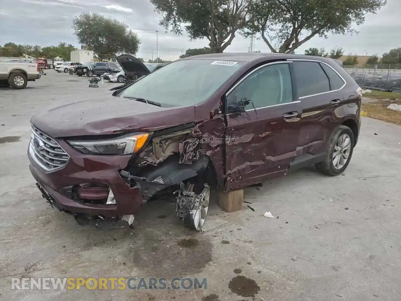 1 Photograph of a damaged car 2FMPK4K92RBA82848 FORD EDGE 2024