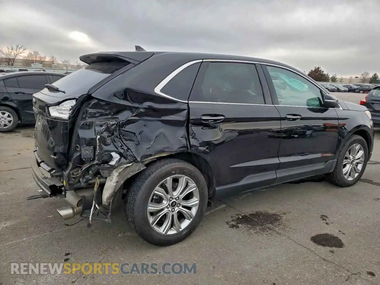 3 fotografías del automóvil dañado 2FMPK4K93RBA22674 FORD EDGE 2024