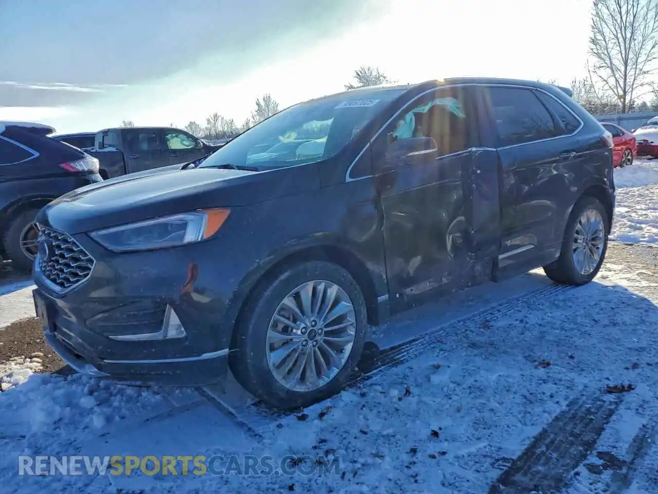 1 Photograph of a damaged car 2FMPK4K94RBA42335 FORD EDGE 2024