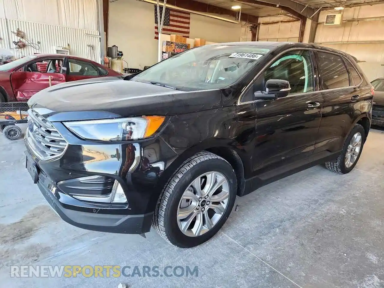 1 Photograph of a damaged car 2FMPK4K95RBA37743 FORD EDGE 2024