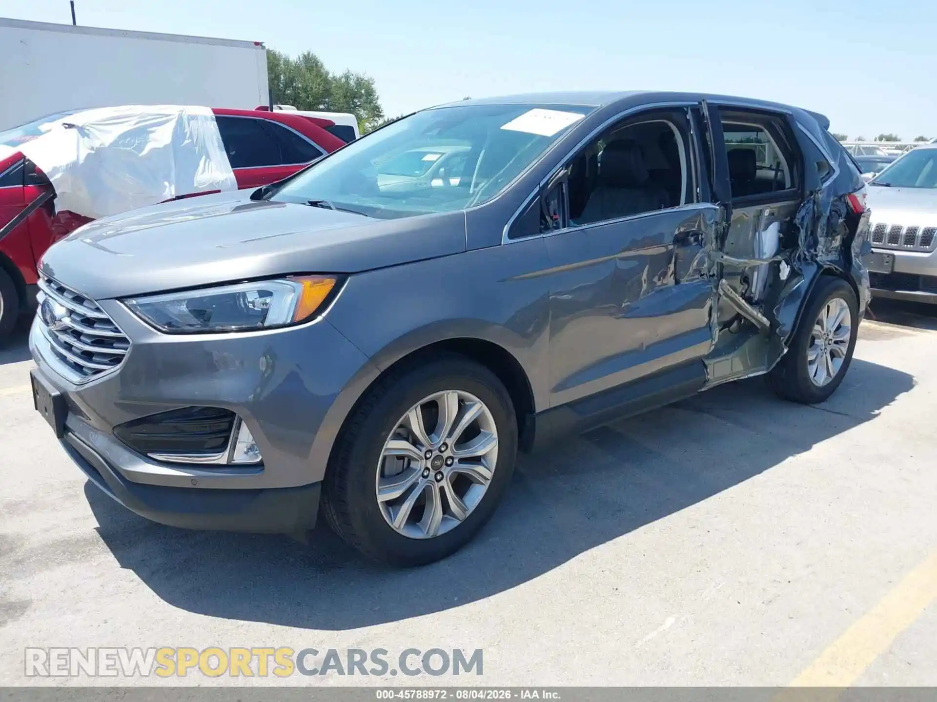 2 Фотография поврежденного автомобиля 2FMPK4K96RBB01580 FORD EDGE 2024