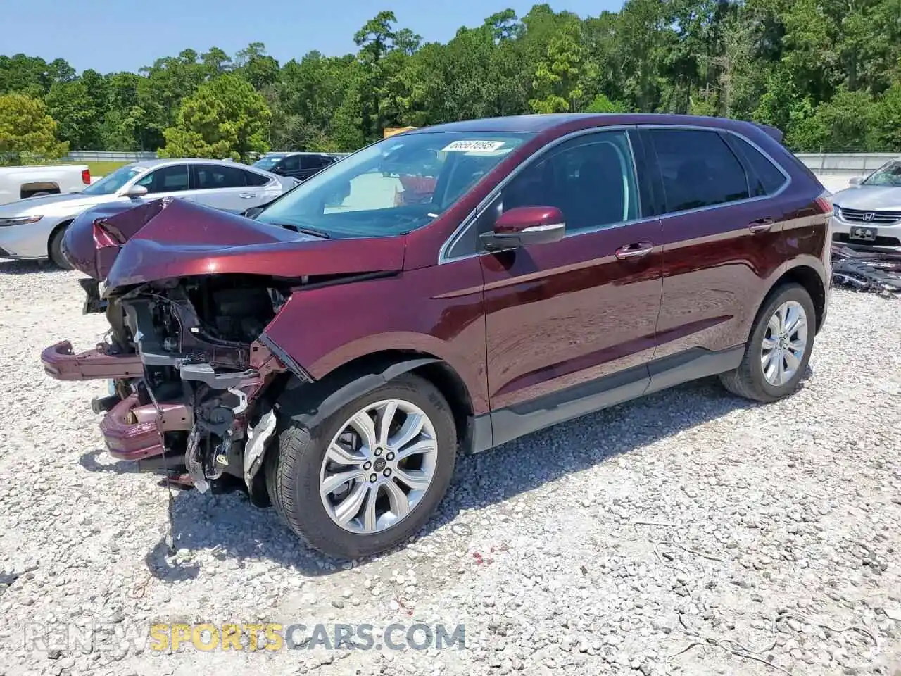 1 Photograph of a damaged car 2FMPK4K97RBA74891 FORD EDGE 2024