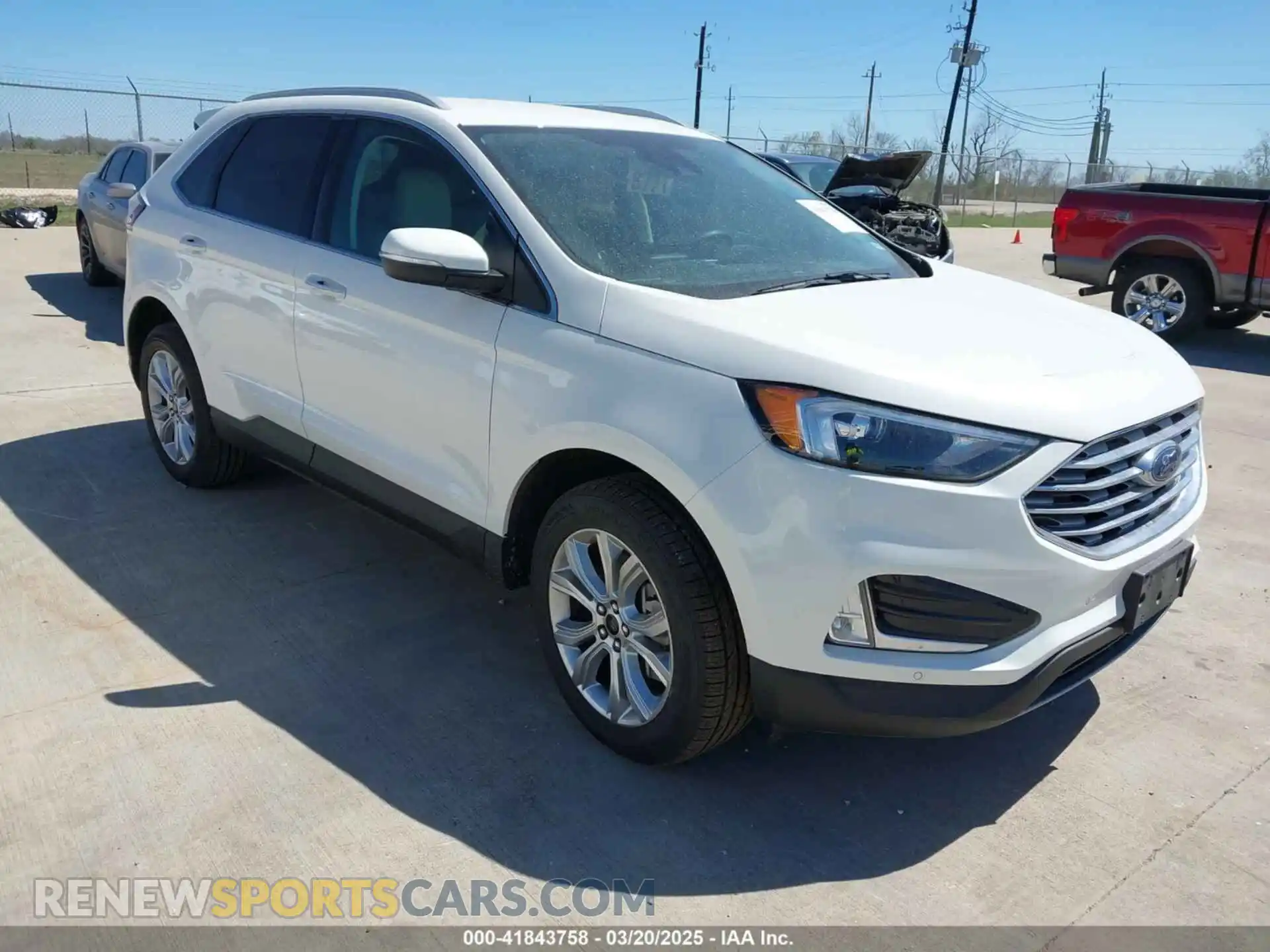 1 Photograph of a damaged car 2FMPK4K98RBA75080 FORD EDGE 2024