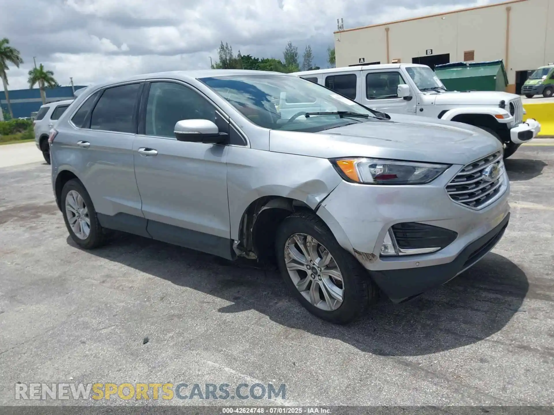 1 fotografías del automóvil dañado 2FMPK4K9XRBA47636 FORD EDGE 2024