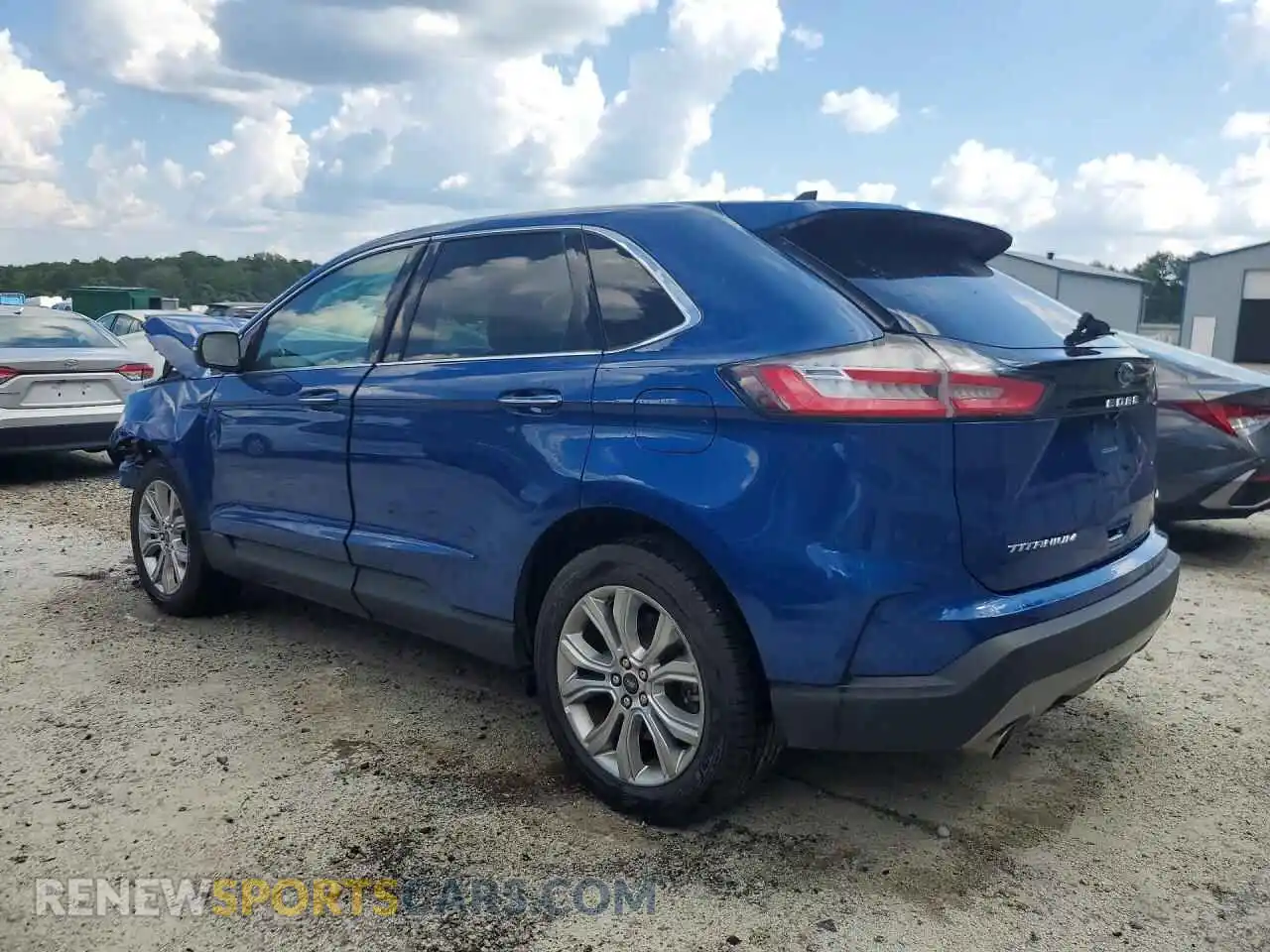 2 Фотография поврежденного автомобиля 2FMPK4K9XRBA53565 FORD EDGE 2024