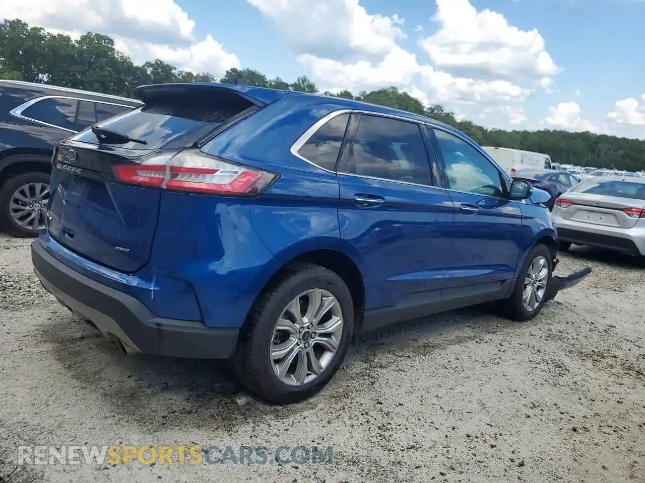3 Фотография поврежденного автомобиля 2FMPK4K9XRBA53565 FORD EDGE 2024