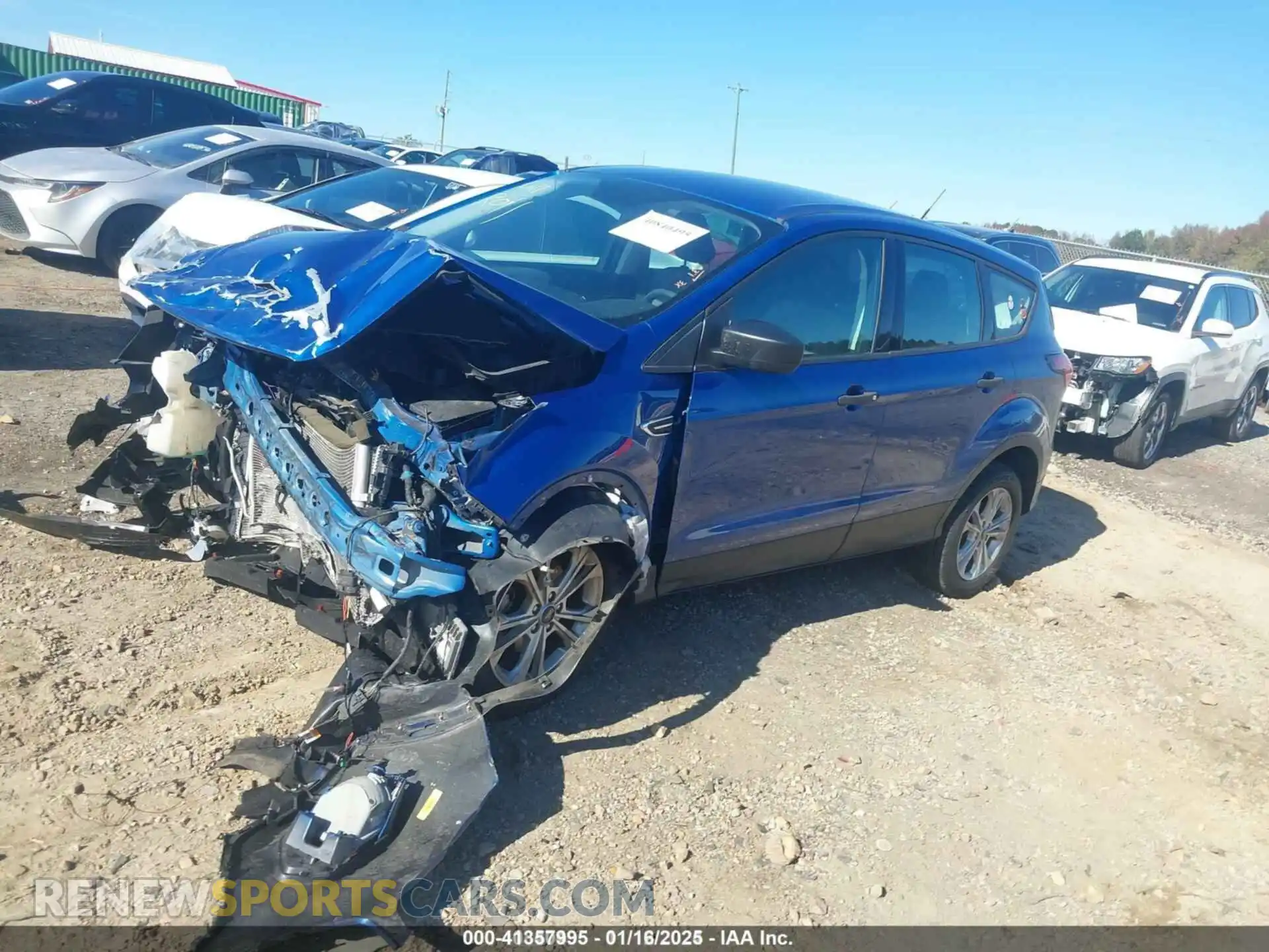 2 Photograph of a damaged car 1FMCU0F75KUA91733 FORD ESCAPE 2019