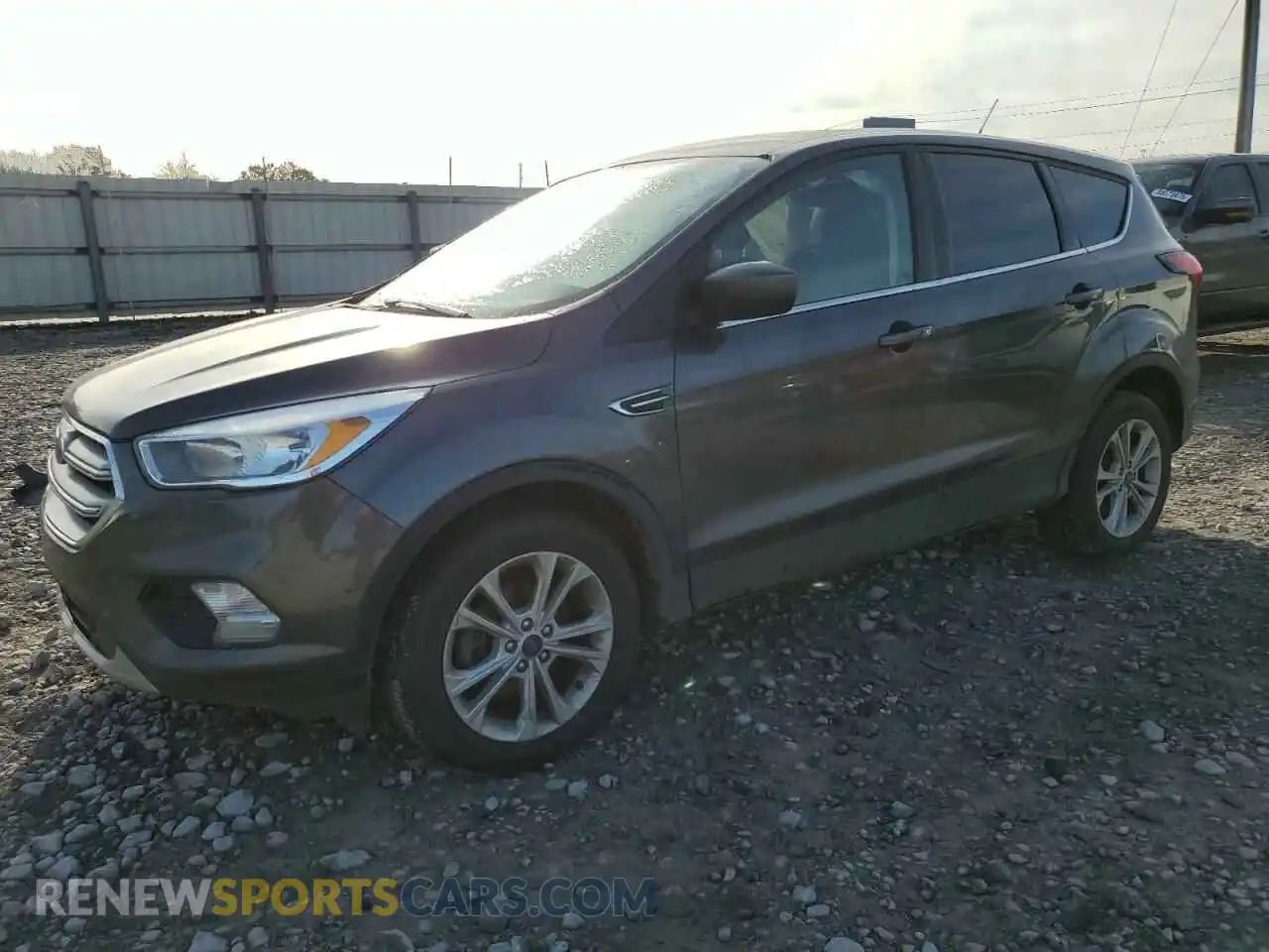 1 Photograph of a damaged car 1FMCU0GD9KUB30134 FORD ESCAPE 2019