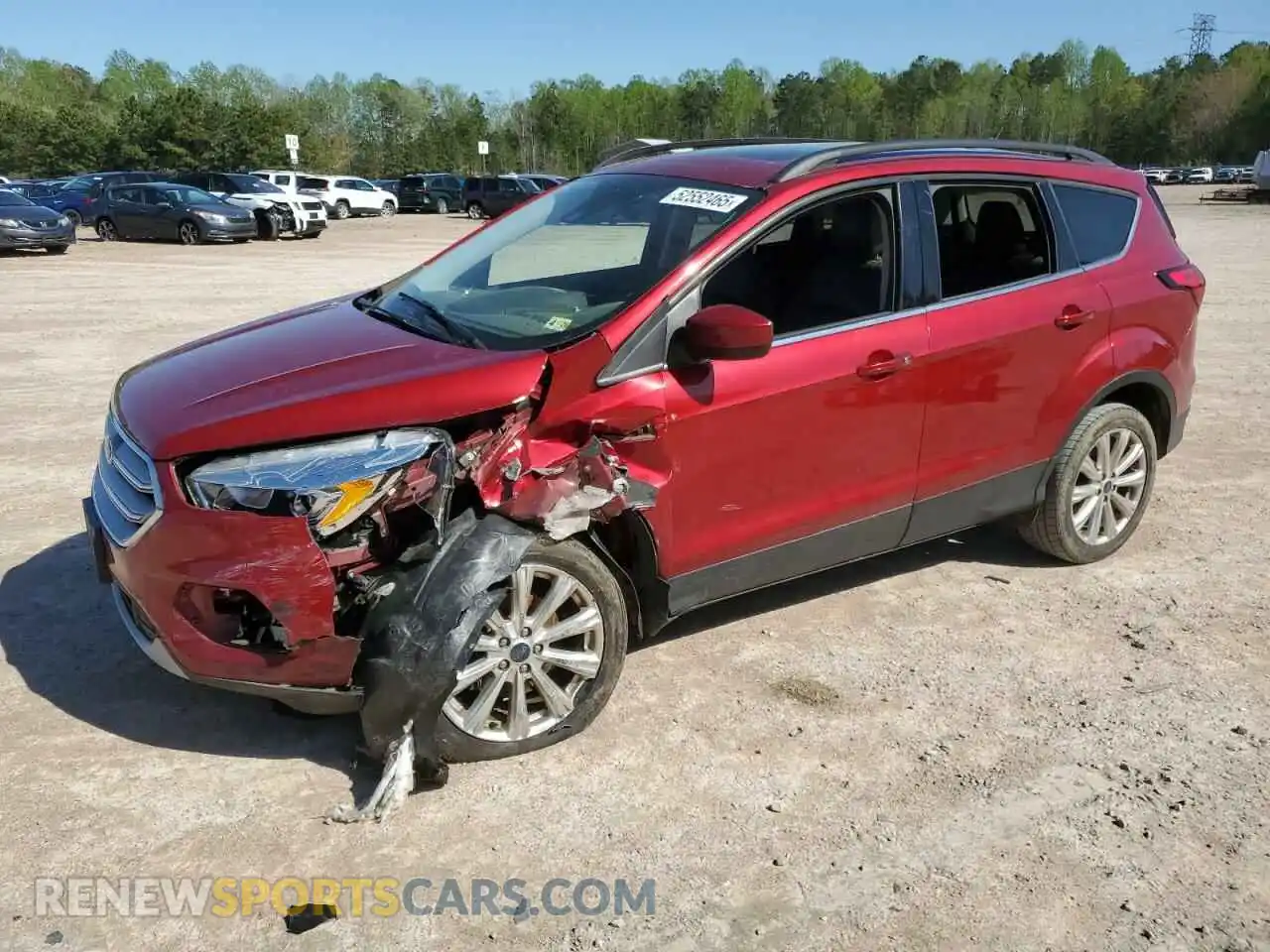 1 Photograph of a damaged car 1FMCU0HD3KUB49129 FORD ESCAPE 2019