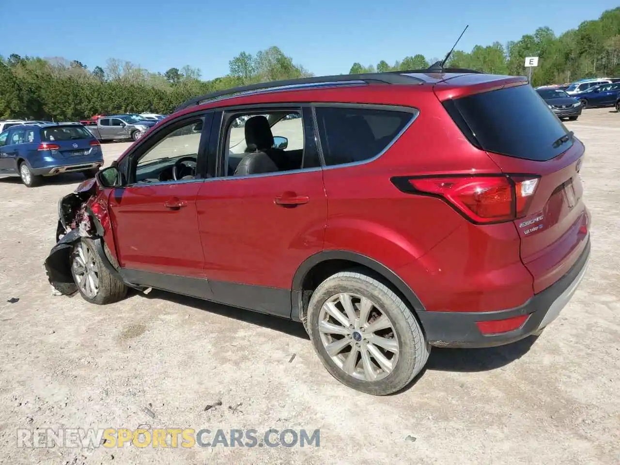 2 Photograph of a damaged car 1FMCU0HD3KUB49129 FORD ESCAPE 2019