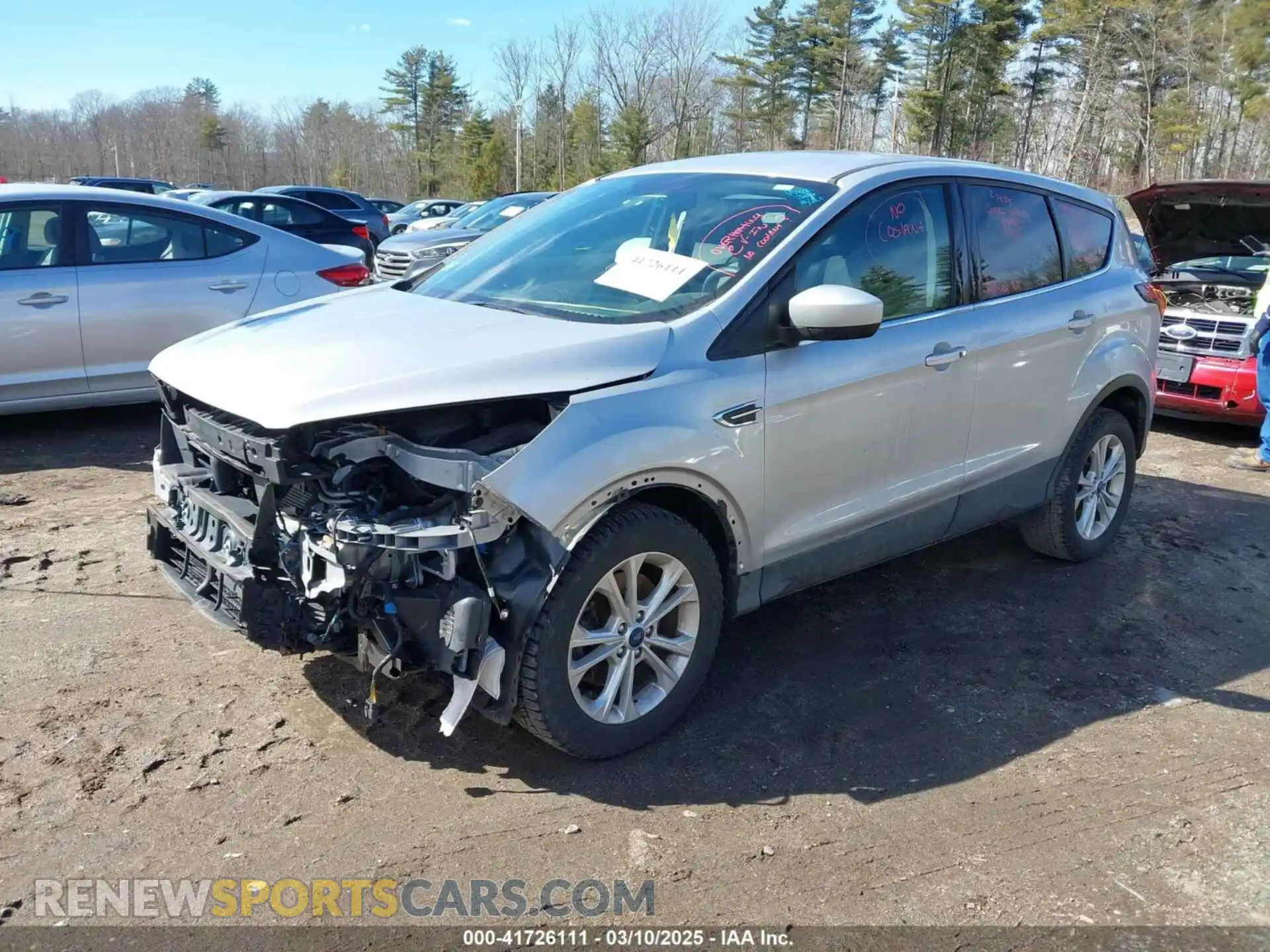 2 Photograph of a damaged car 1FMCU9GD3KUA72879 FORD ESCAPE 2019