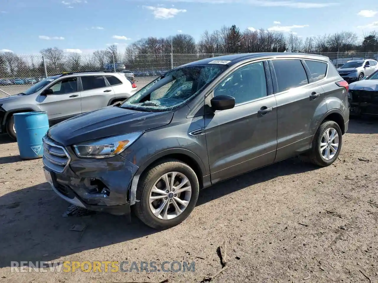 1 Photograph of a damaged car 1FMCU9GD5KUC18649 FORD ESCAPE 2019