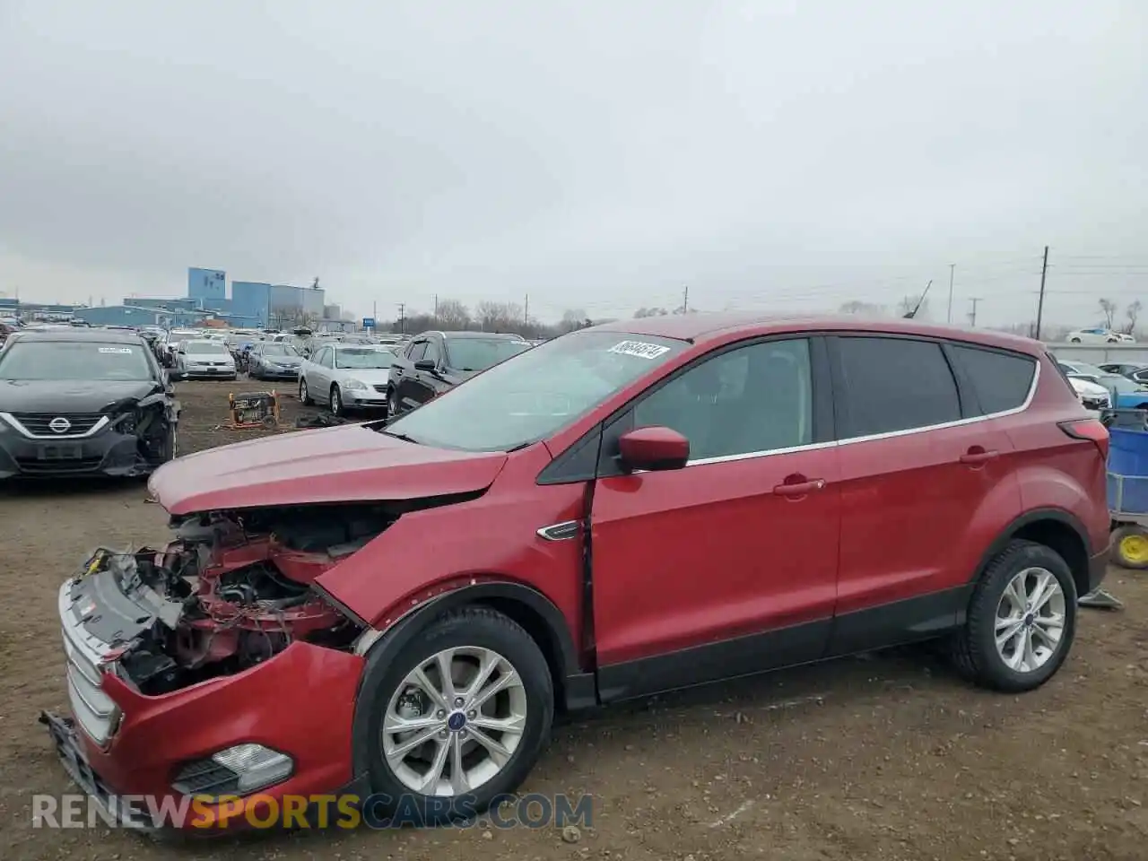 1 Photograph of a damaged car 1FMCU9GD9KUB59993 FORD ESCAPE 2019