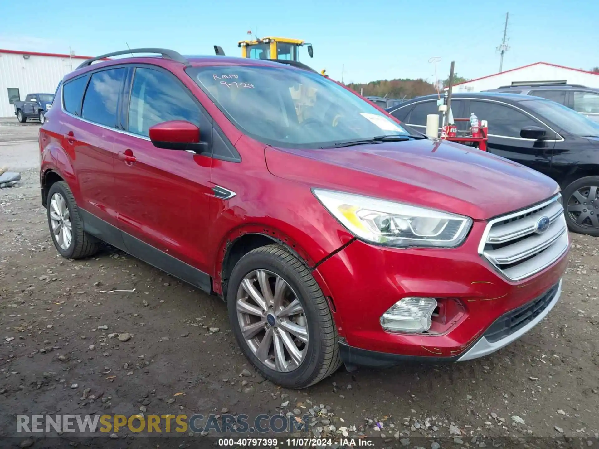 1 Photograph of a damaged car 1FMCU9HD5KUA04470 FORD ESCAPE 2019