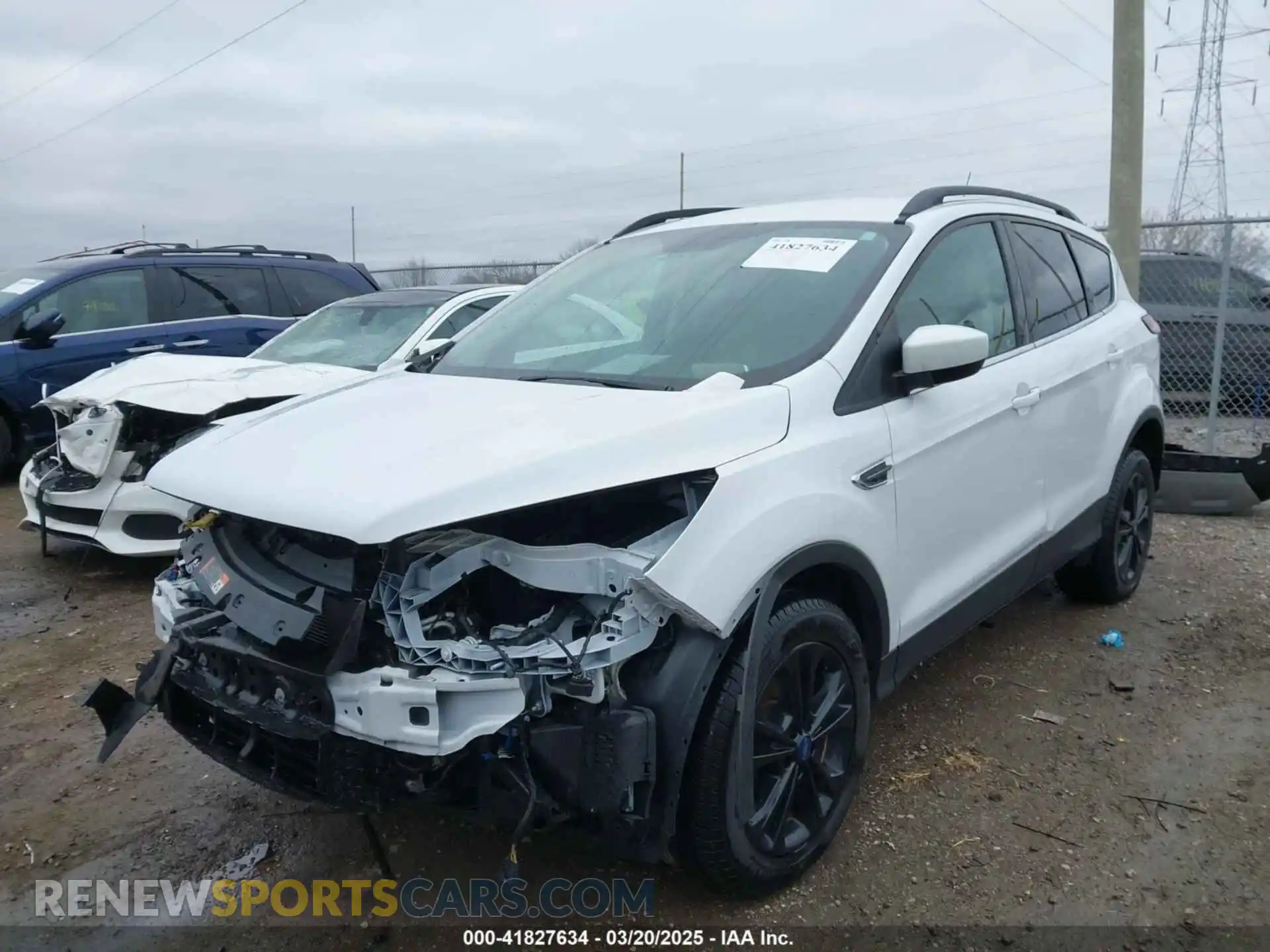 2 Photograph of a damaged car 1FMCU9HD7KUB82929 FORD ESCAPE 2019