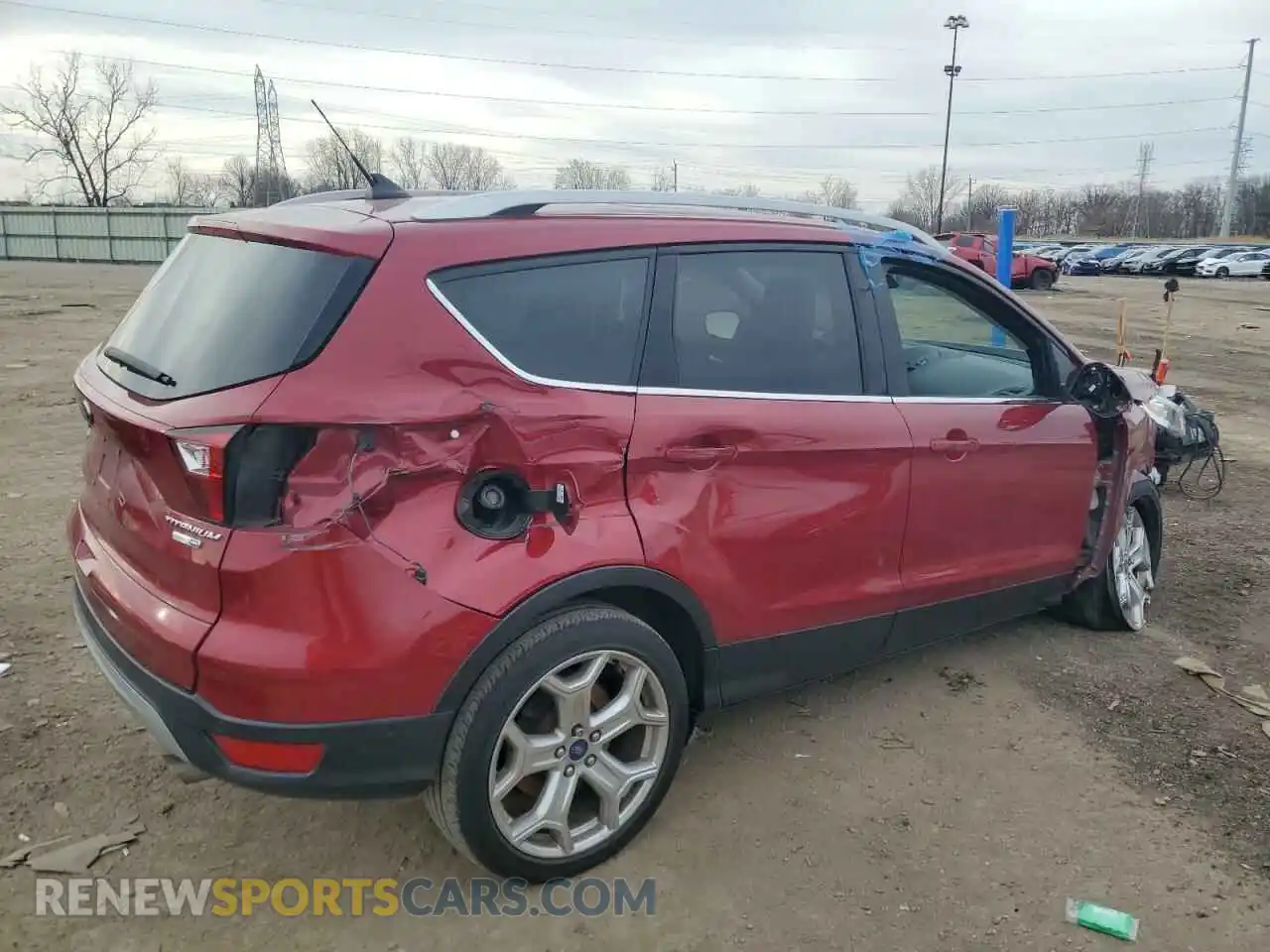 3 Photograph of a damaged car 1FMCU9J94KUB54821 FORD ESCAPE 2019
