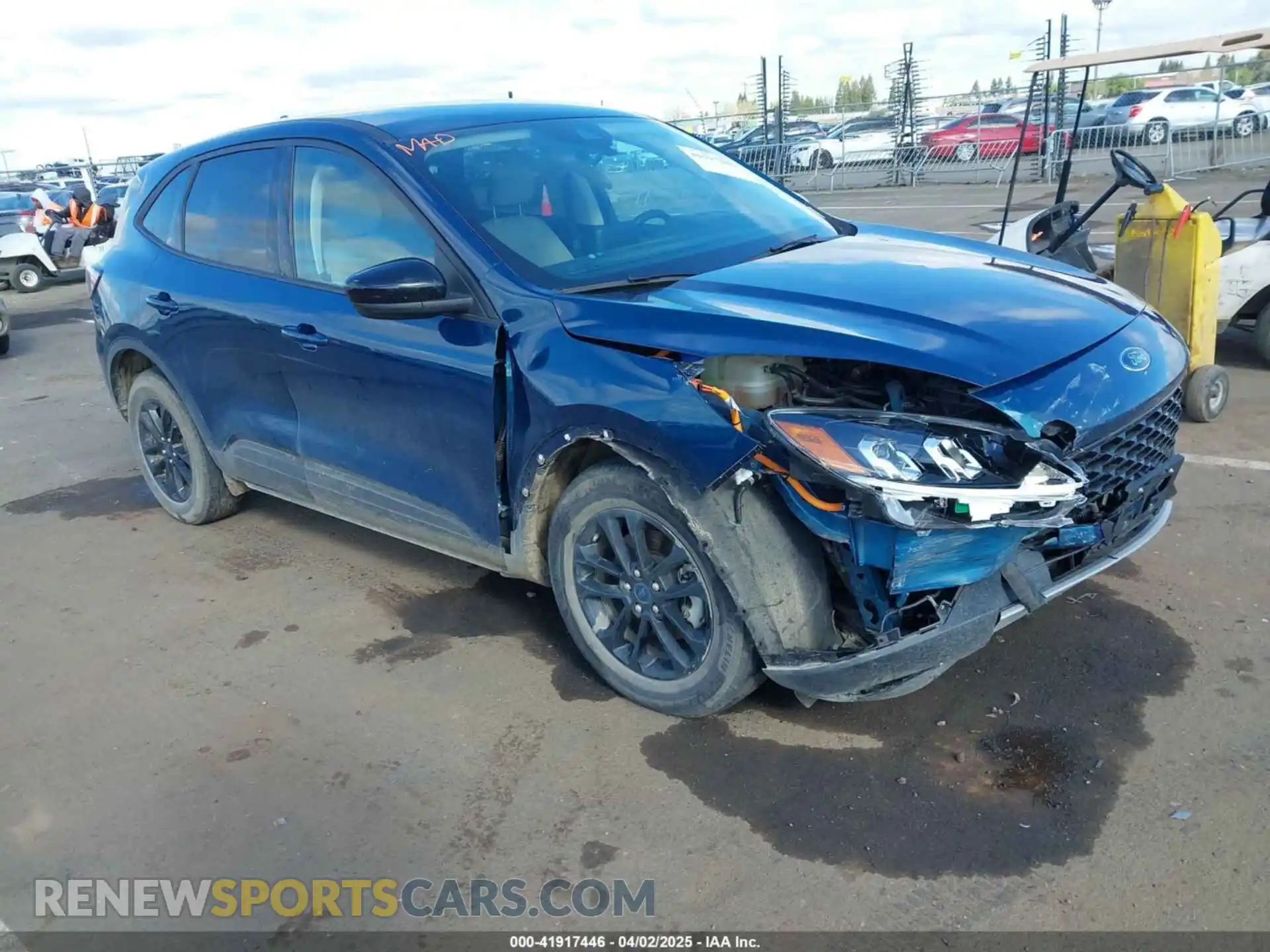 1 Photograph of a damaged car 1FMCU0BZ2LUC36980 FORD ESCAPE 2020