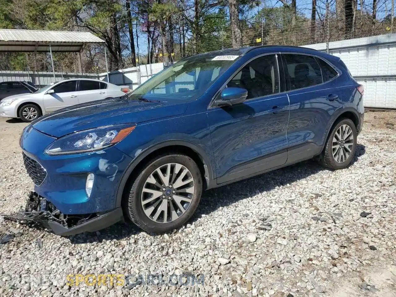 1 Photograph of a damaged car 1FMCU0DZ0LUB66473 FORD ESCAPE 2020