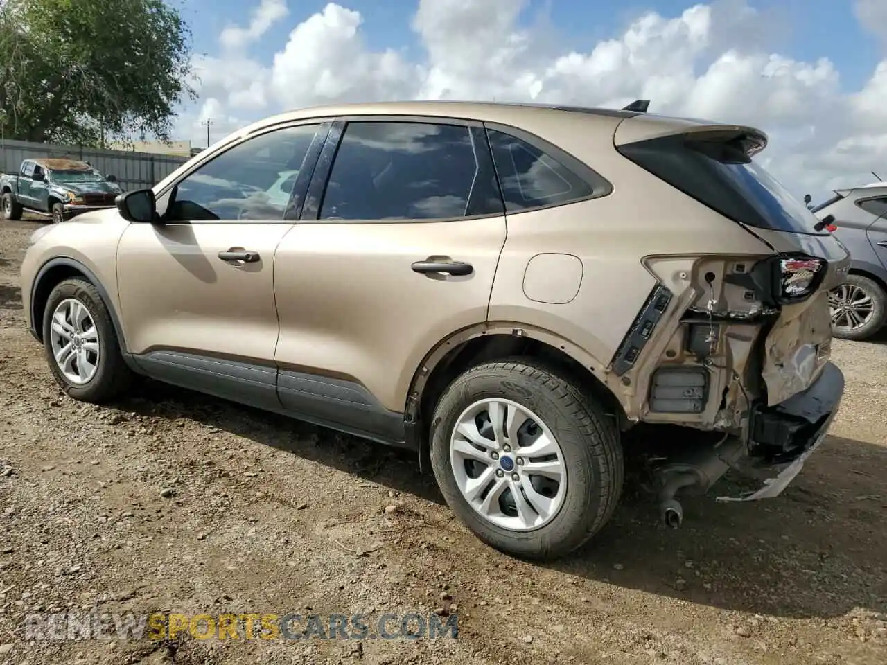 2 Фотография поврежденного автомобиля 1FMCU0F63LUA05747 FORD ESCAPE 2020