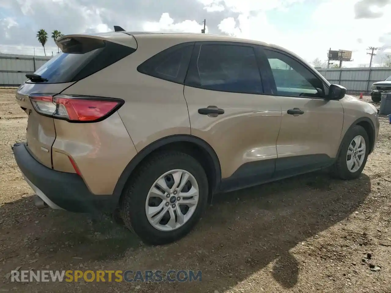 3 Фотография поврежденного автомобиля 1FMCU0F63LUA05747 FORD ESCAPE 2020