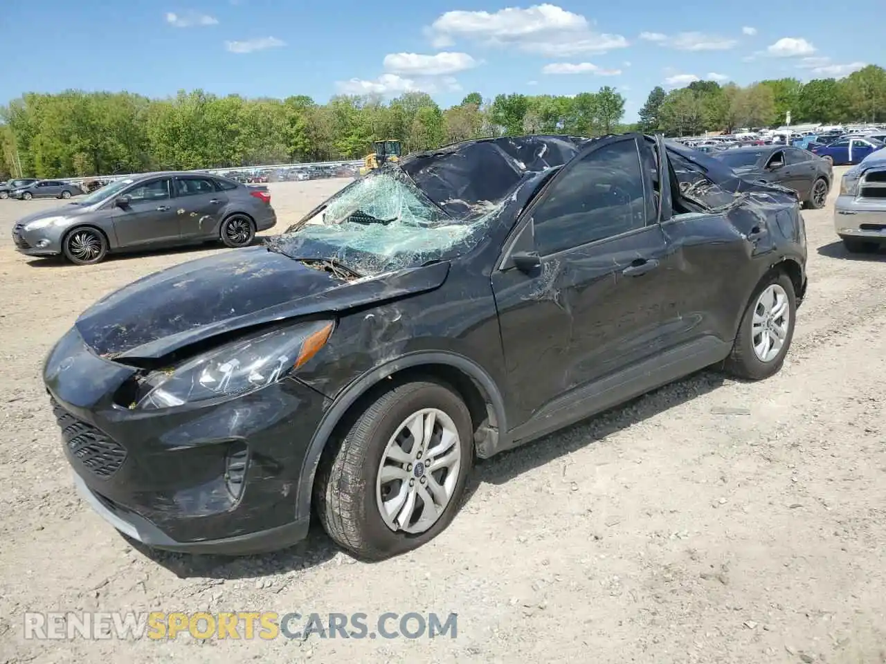 1 Photograph of a damaged car 1FMCU0F65LUB96975 FORD ESCAPE 2020