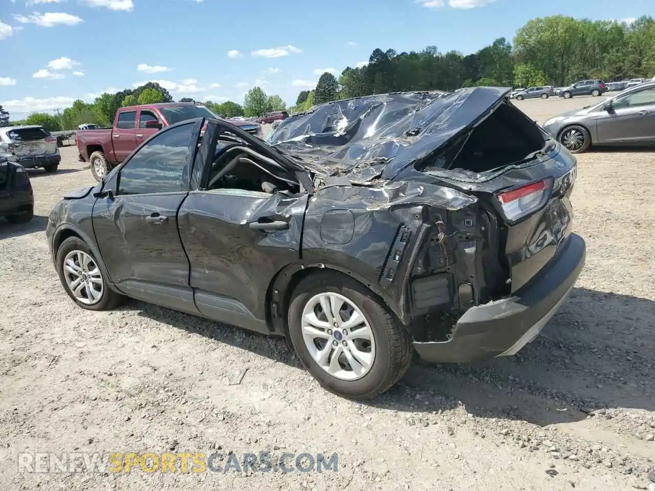 2 Photograph of a damaged car 1FMCU0F65LUB96975 FORD ESCAPE 2020