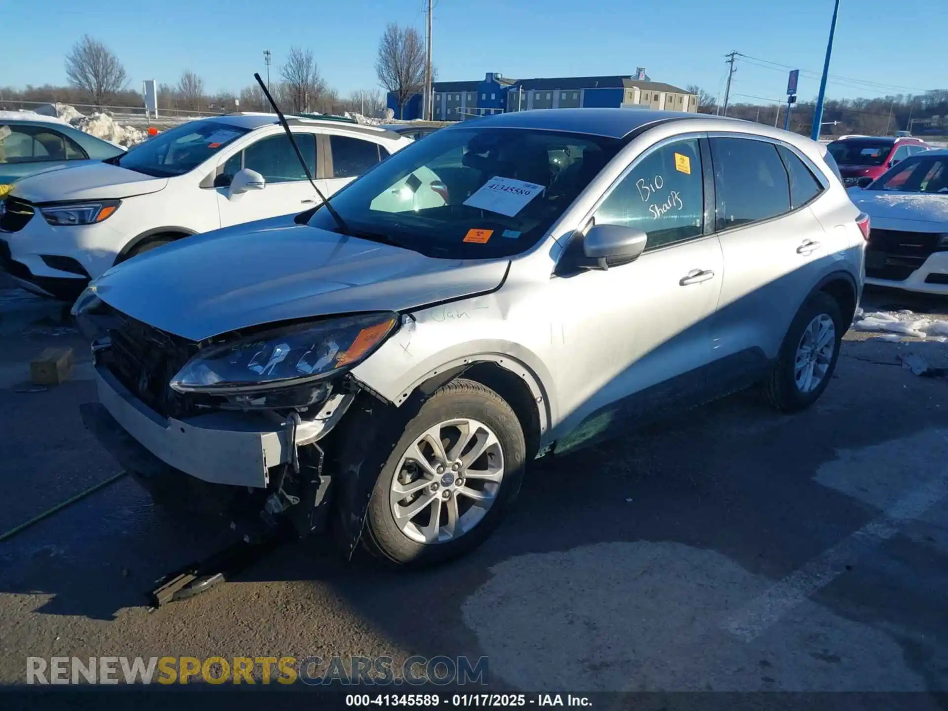 2 Photograph of a damaged car 1FMCU0G60LUA54306 FORD ESCAPE 2020