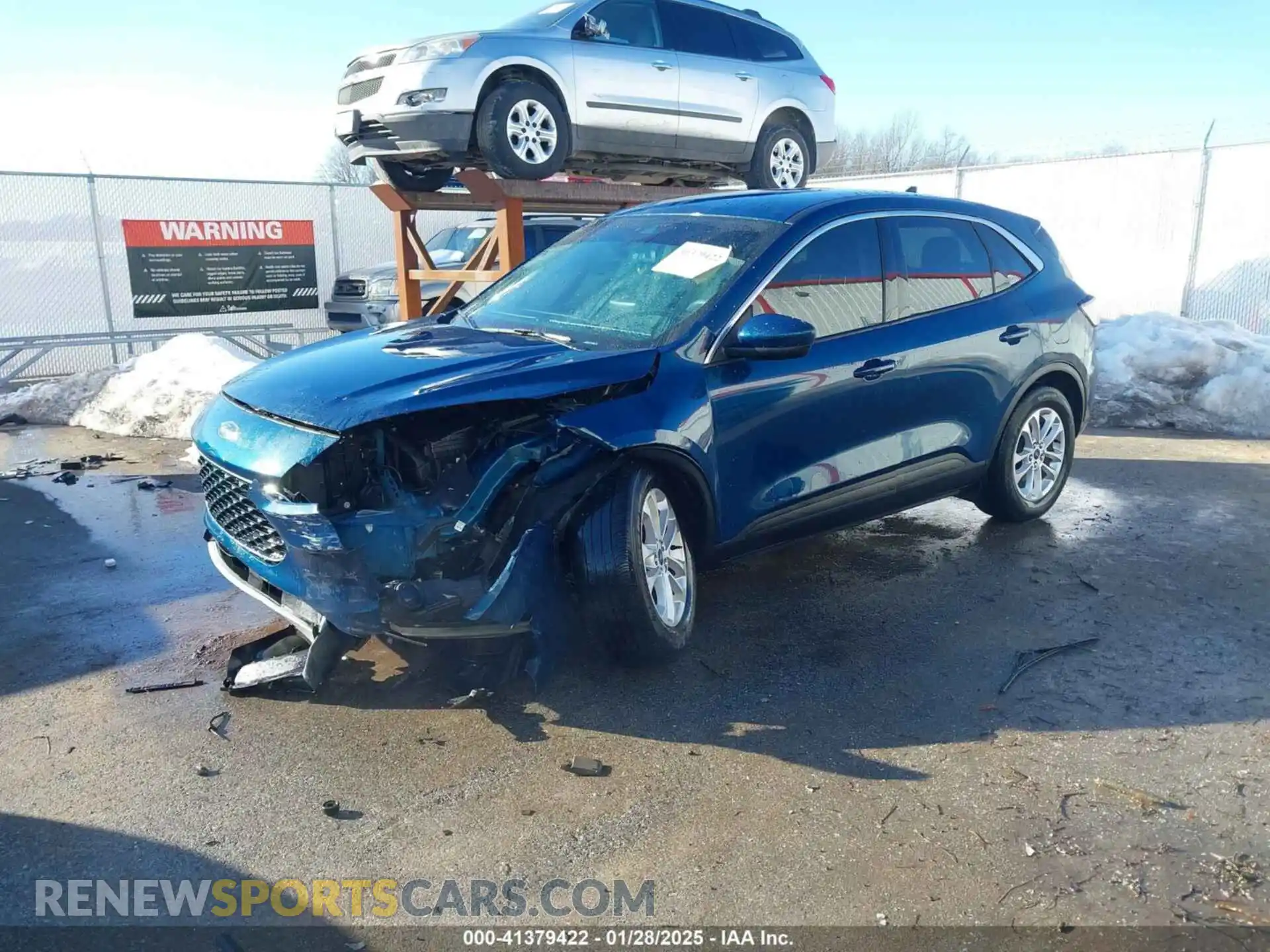2 Photograph of a damaged car 1FMCU0G67LUA73502 FORD ESCAPE 2020