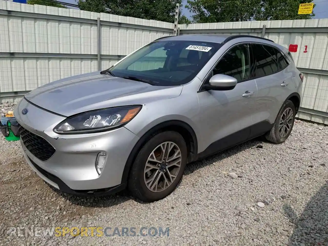 1 Photograph of a damaged car 1FMCU0H62LUA08555 FORD ESCAPE 2020