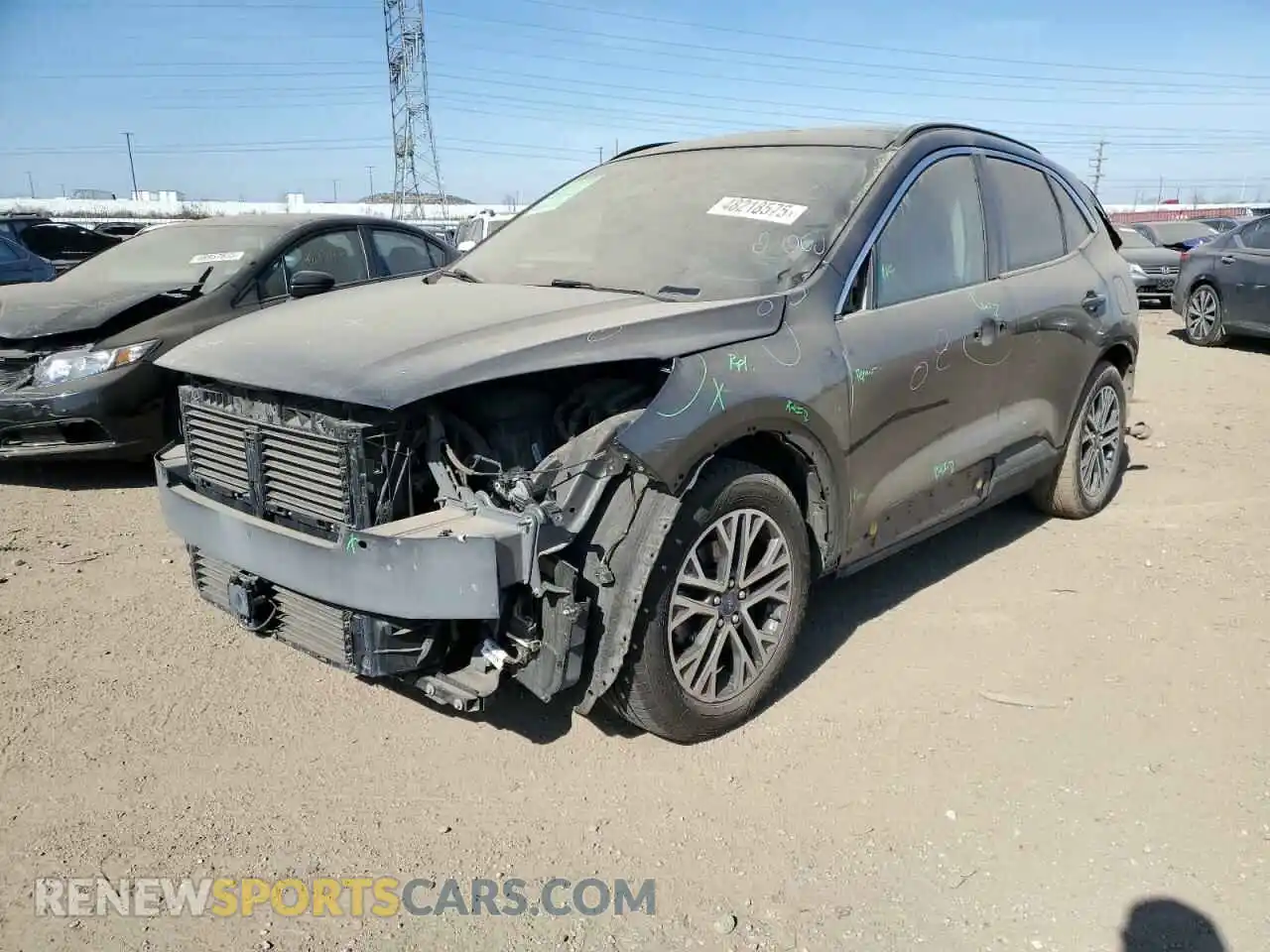 1 Photograph of a damaged car 1FMCU0H66LUC68666 FORD ESCAPE 2020