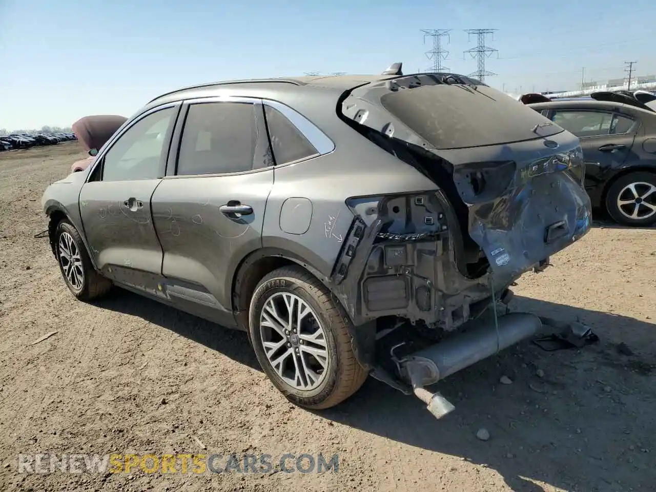 2 Photograph of a damaged car 1FMCU0H66LUC68666 FORD ESCAPE 2020