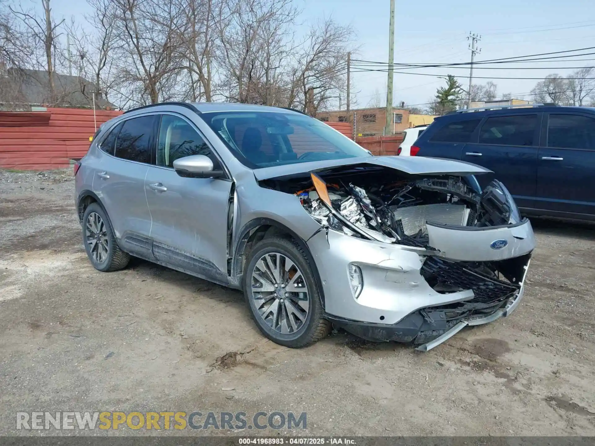 1 Photograph of a damaged car 1FMCU9DZ9LUB87634 FORD ESCAPE 2020