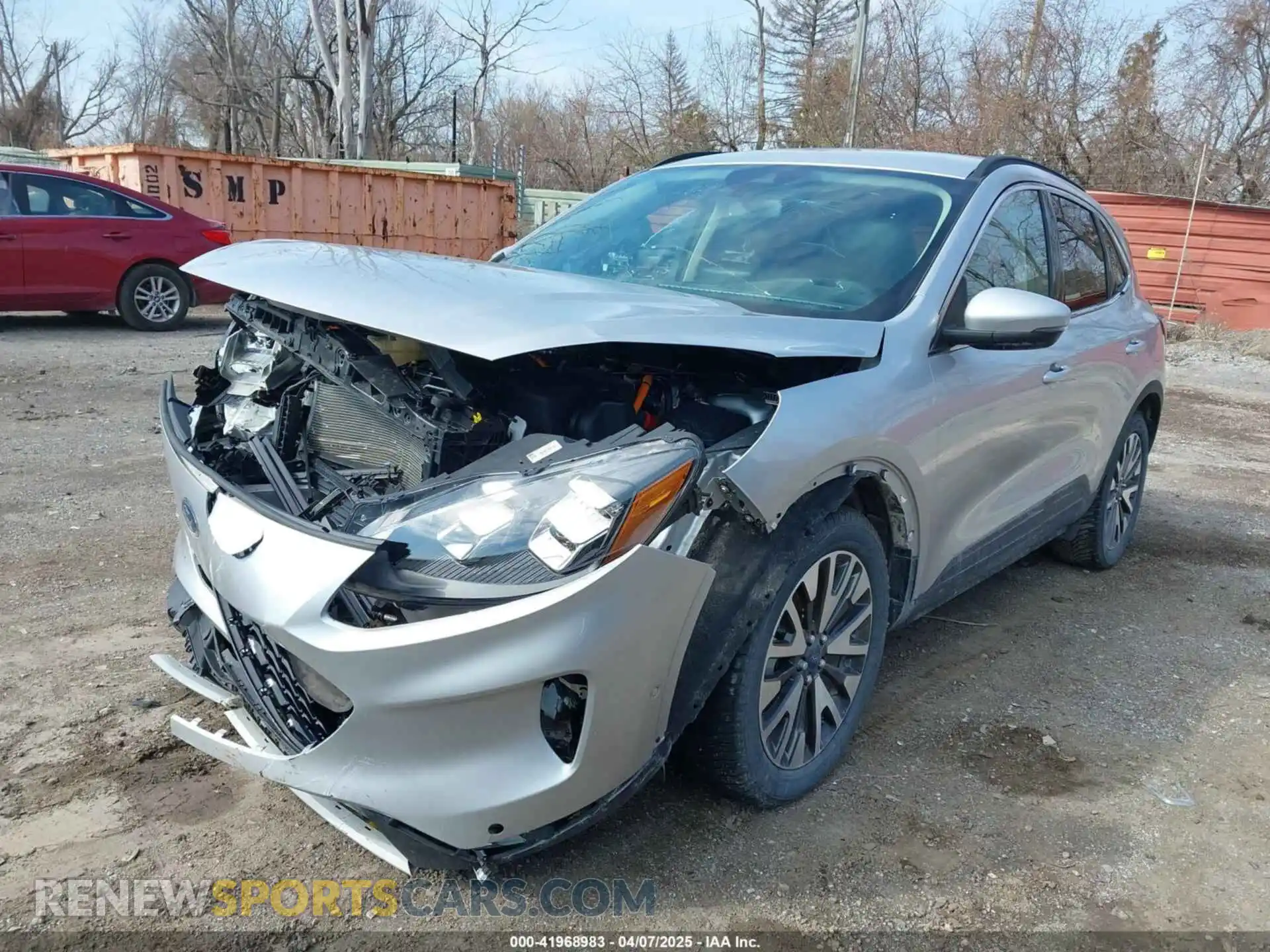 2 Photograph of a damaged car 1FMCU9DZ9LUB87634 FORD ESCAPE 2020