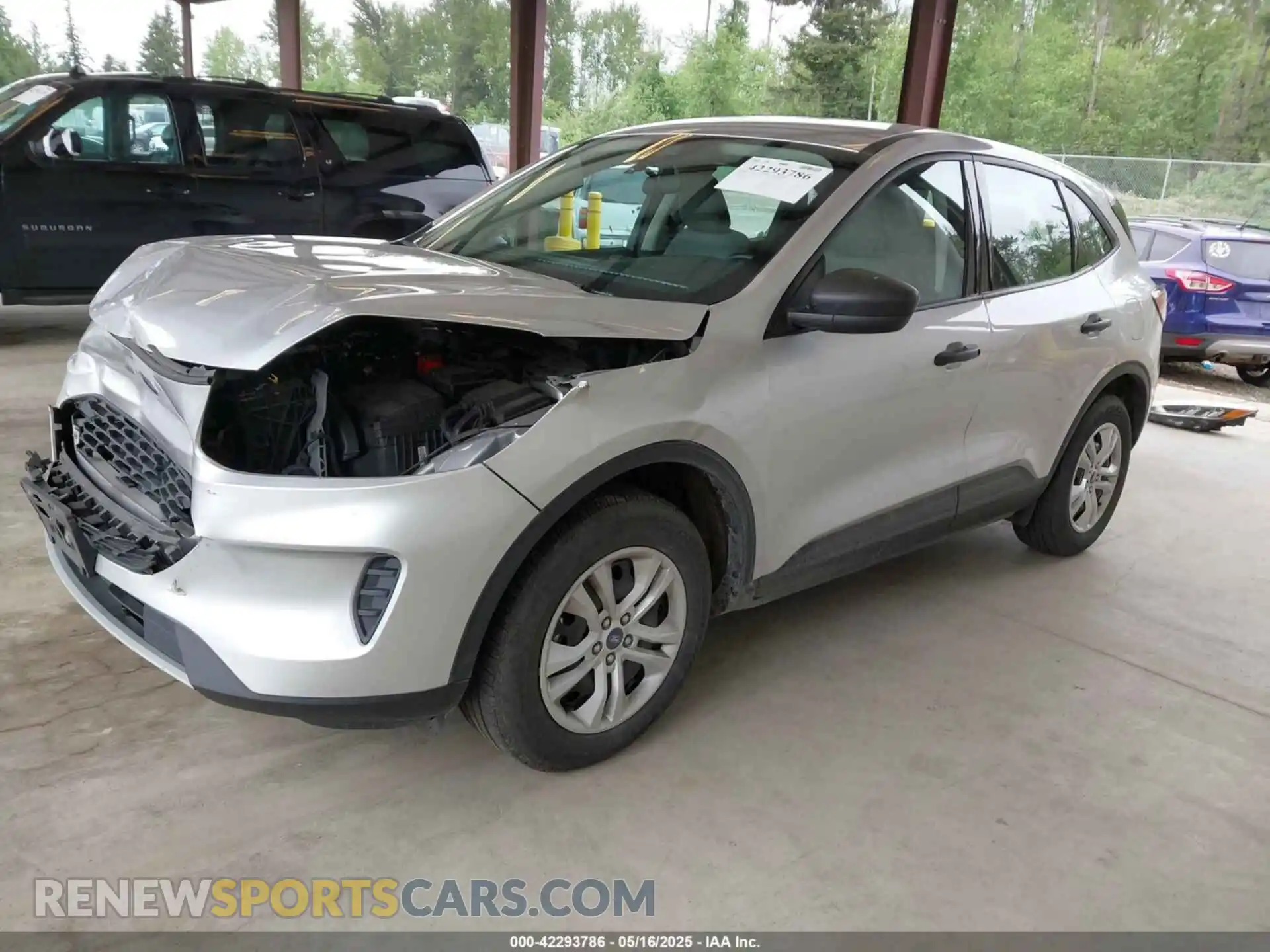 2 Photograph of a damaged car 1FMCU9F60LUC58447 FORD ESCAPE 2020