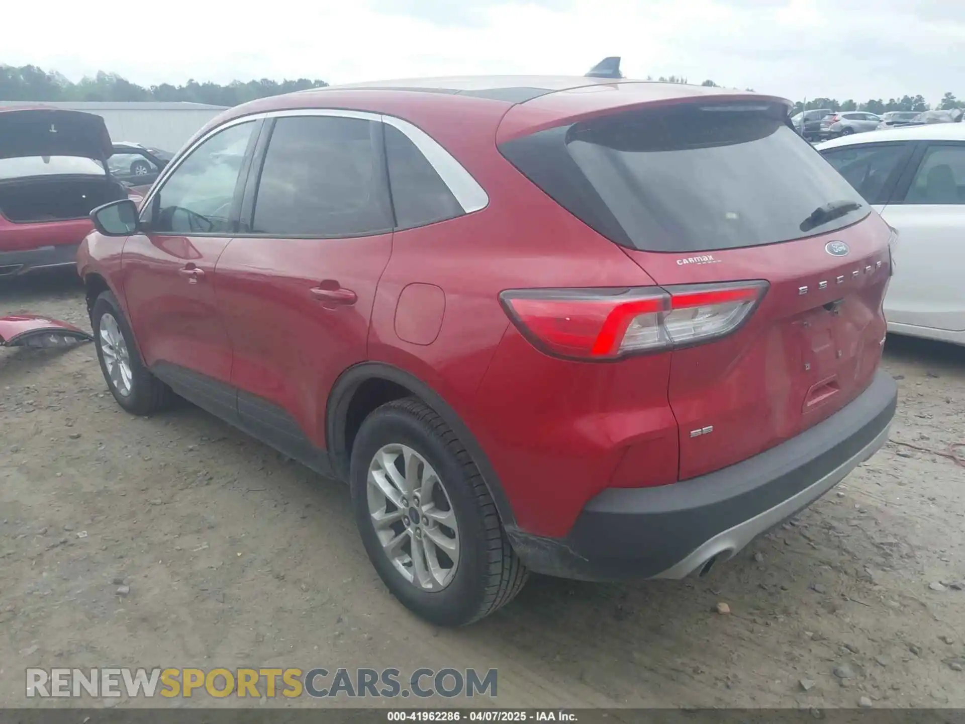 3 fotografías del automóvil dañado 1FMCU9G60LUC66949 FORD ESCAPE 2020