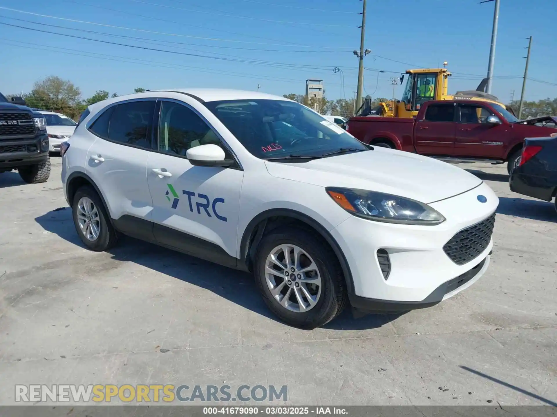 1 Photograph of a damaged car 1FMCU9G65LUA37862 FORD ESCAPE 2020