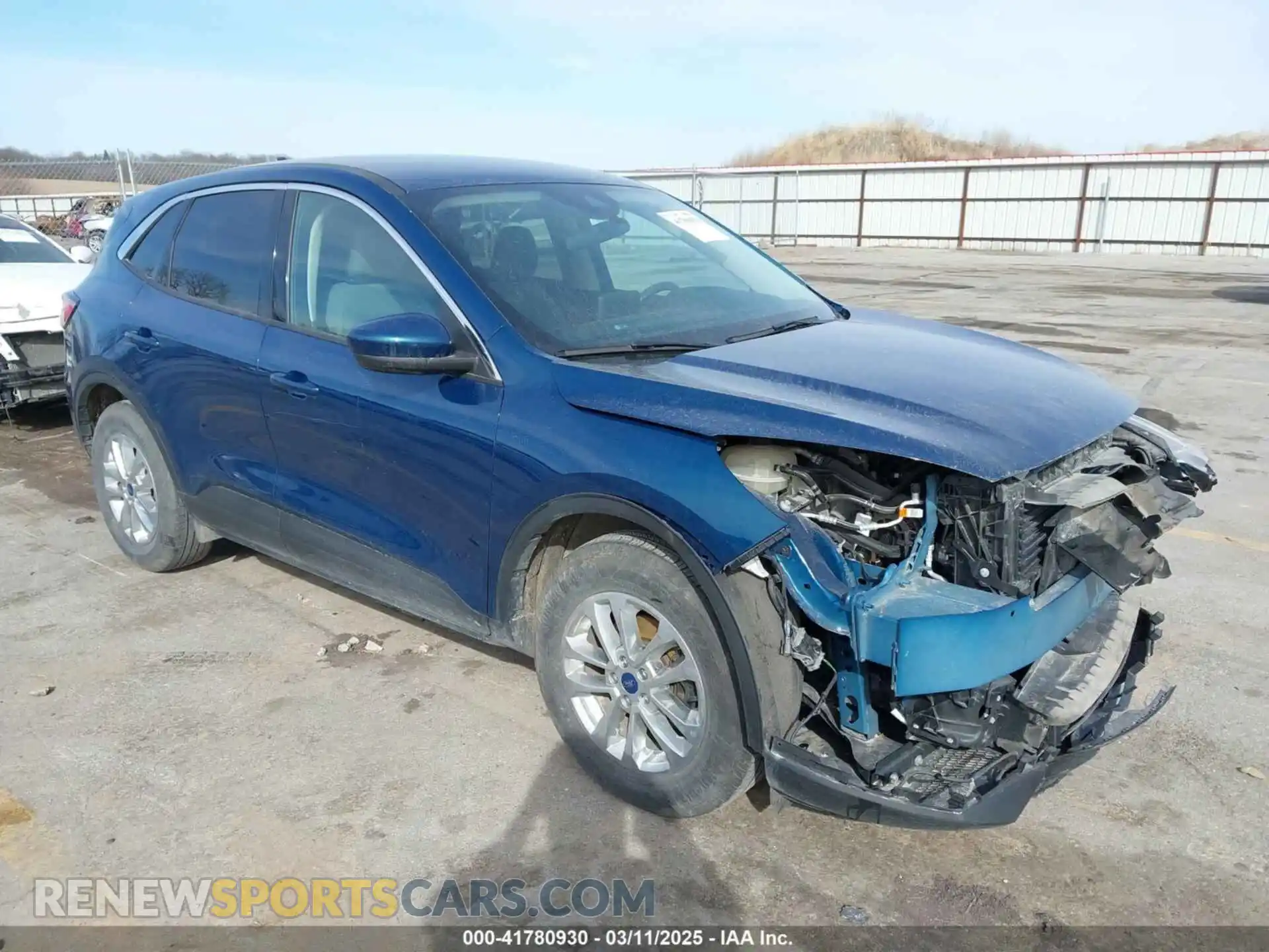 1 Photograph of a damaged car 1FMCU9G68LUC31480 FORD ESCAPE 2020