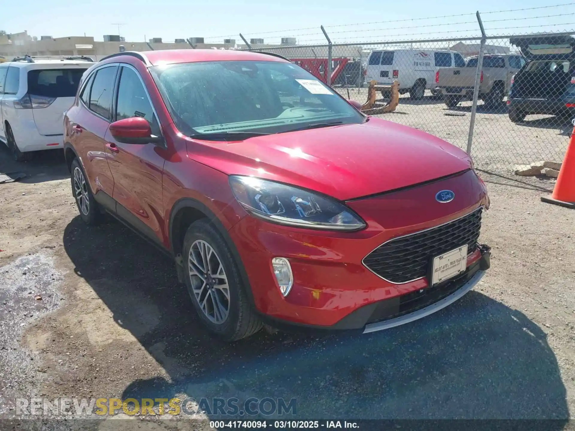 1 Photograph of a damaged car 1FMCU9H61LUC51147 FORD ESCAPE 2020