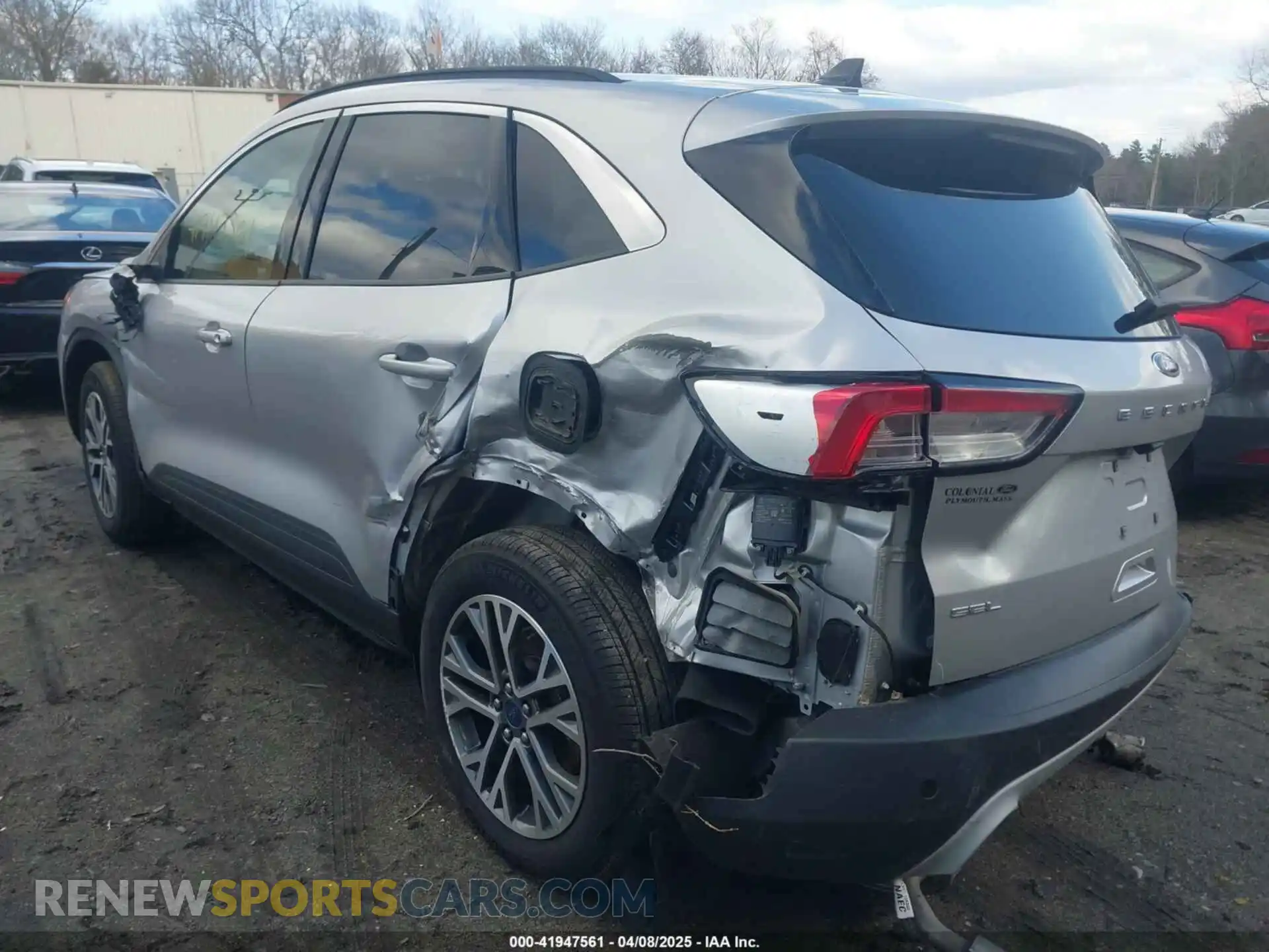 3 fotografías del automóvil dañado 1FMCU9H66LUA64860 FORD ESCAPE 2020
