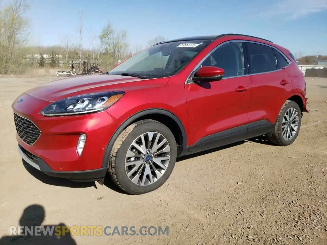 1 Photograph of a damaged car 1FMCU9J94LUC68545 FORD ESCAPE 2020