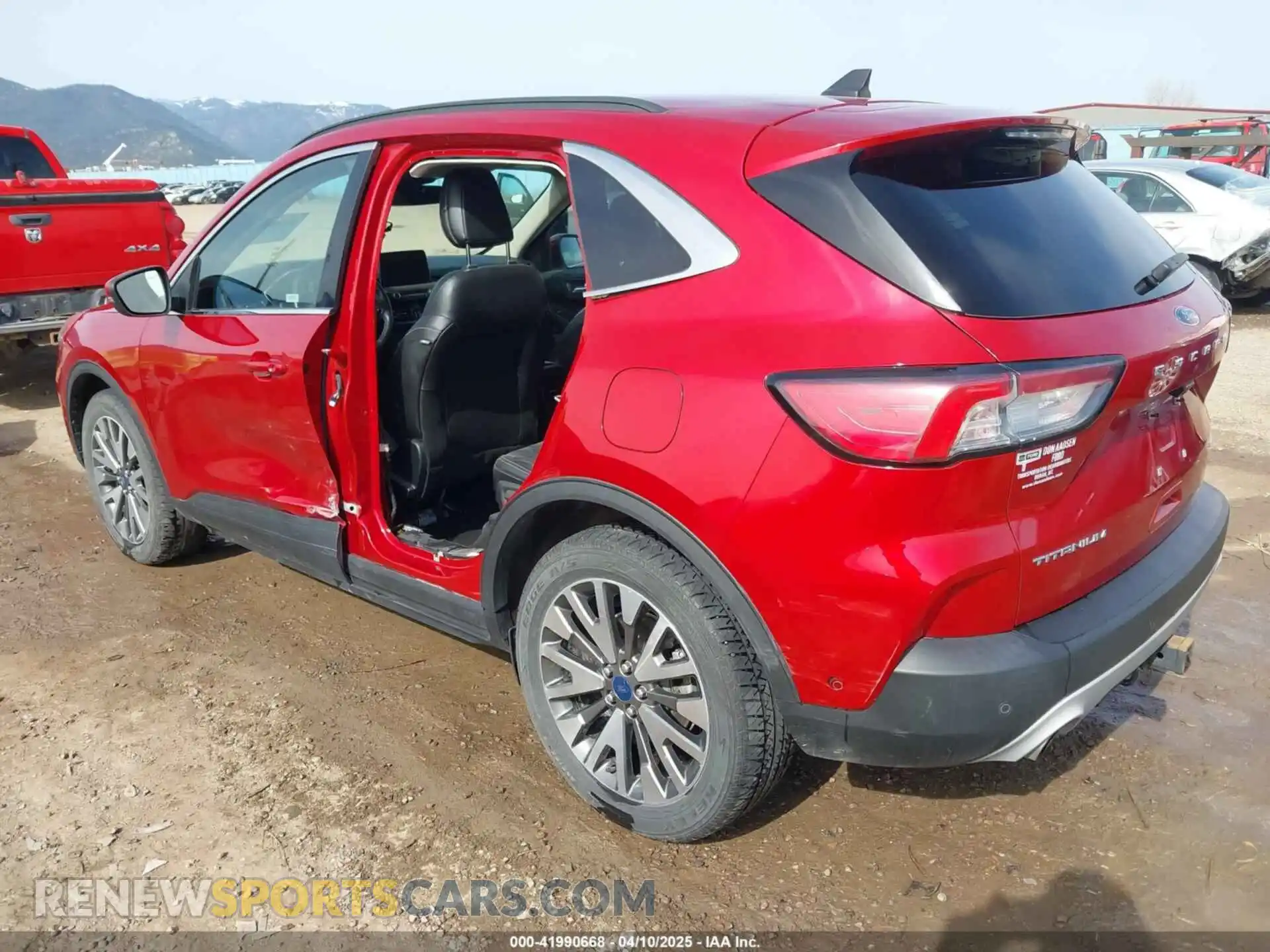 3 Photograph of a damaged car 1FMCU9J96LUB25869 FORD ESCAPE 2020